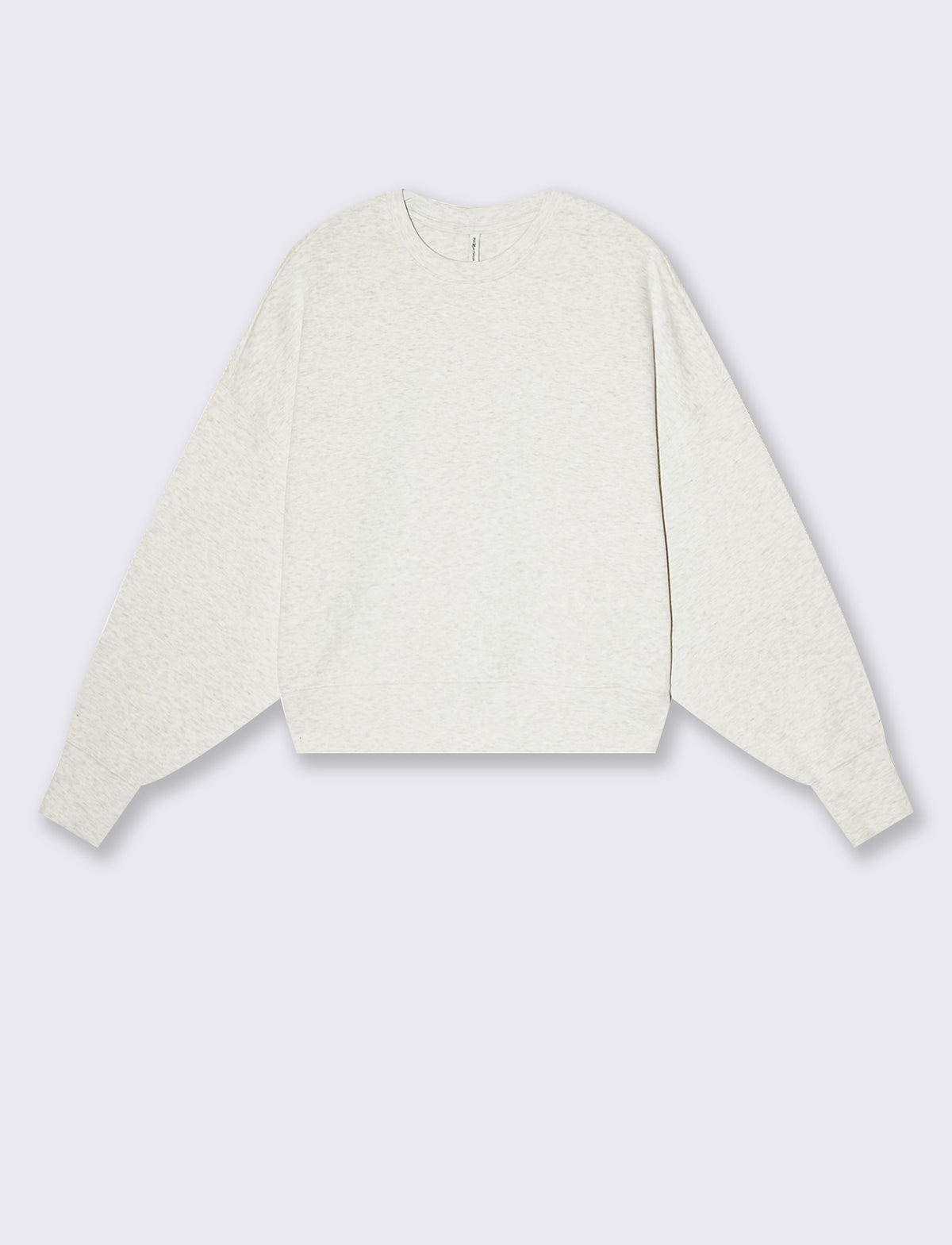 felpa girocollo - Grigio mel.