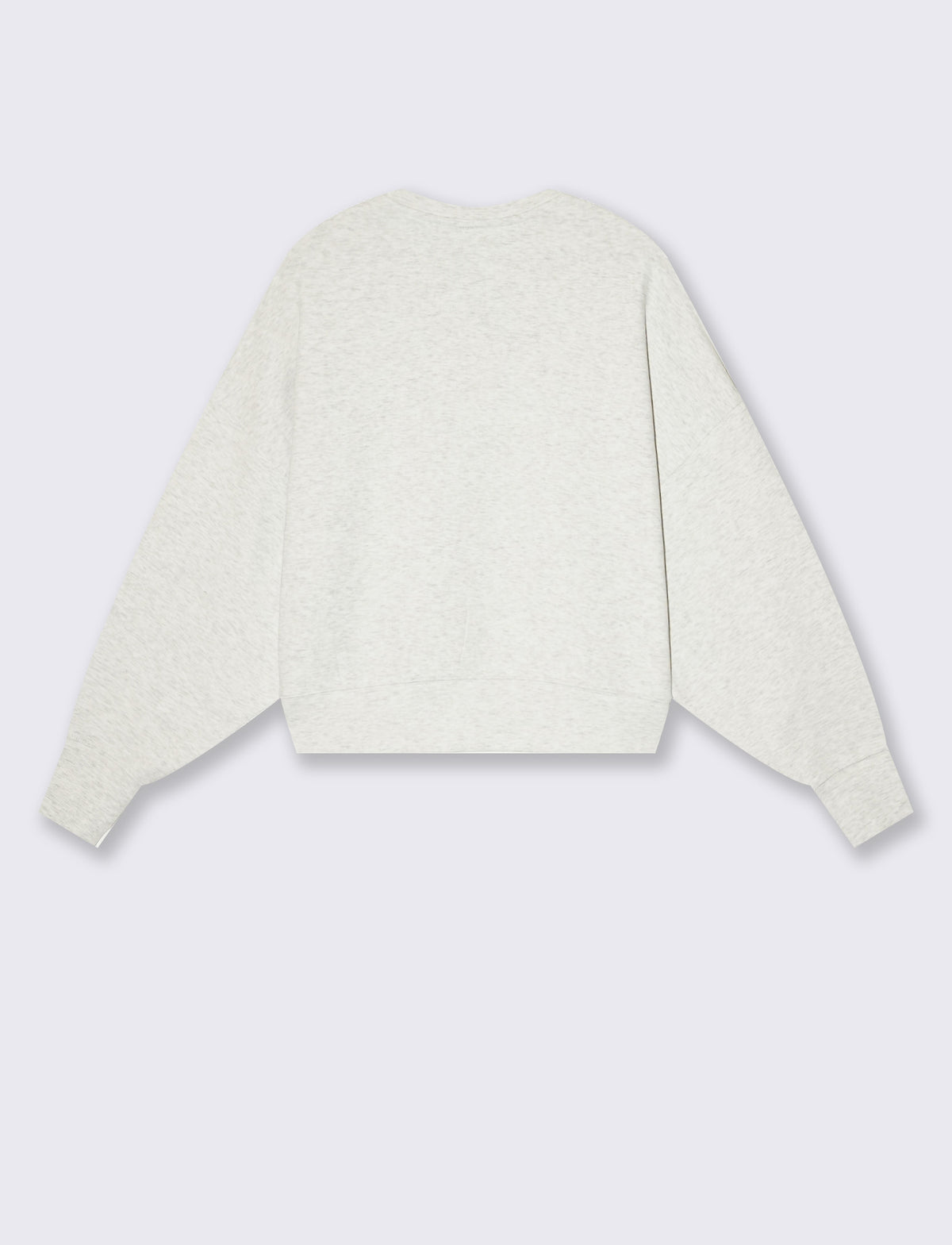 felpa girocollo - Grigio mel.