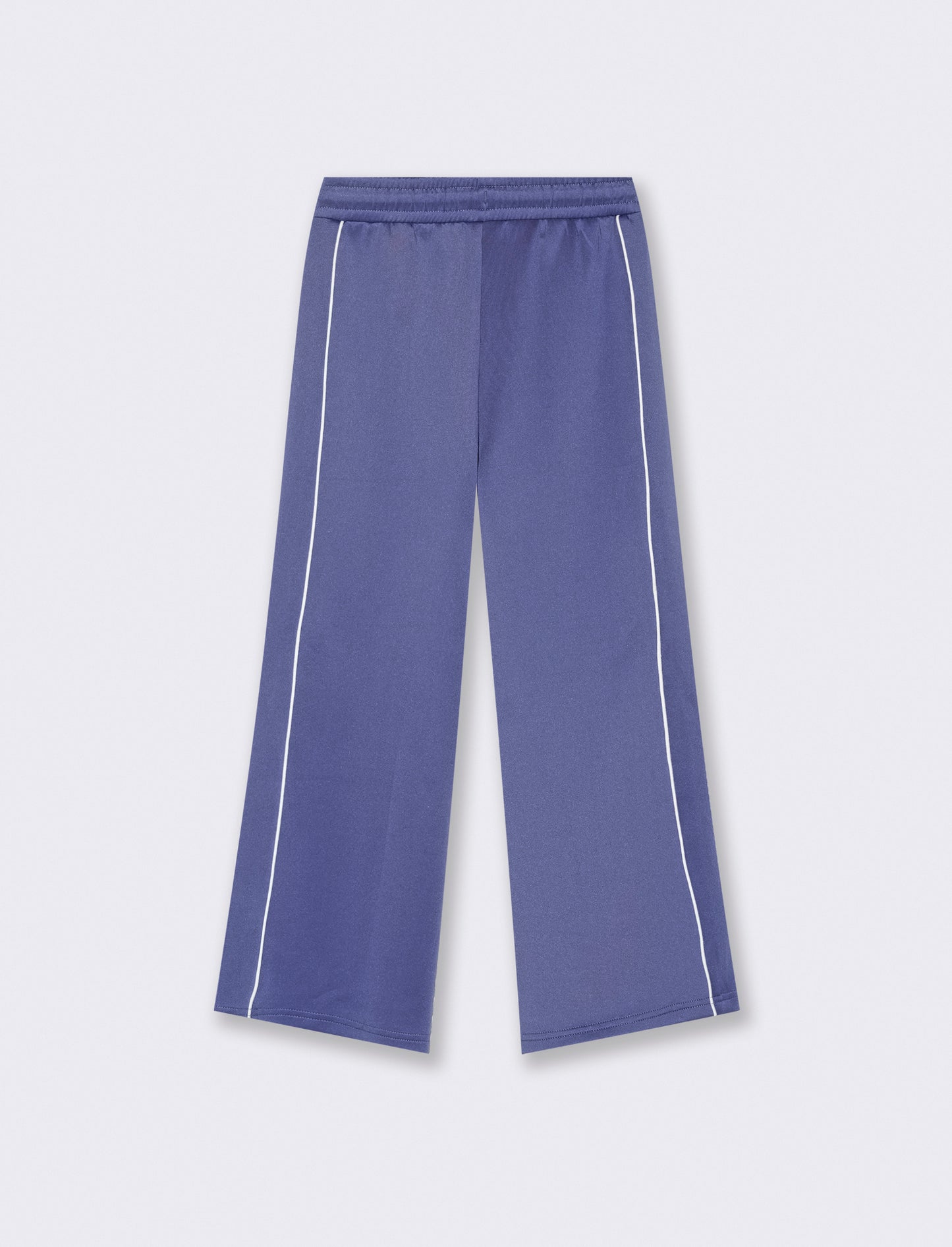 Jogger sport da bambina modello gamba larga con profili a contrasto. - Avion