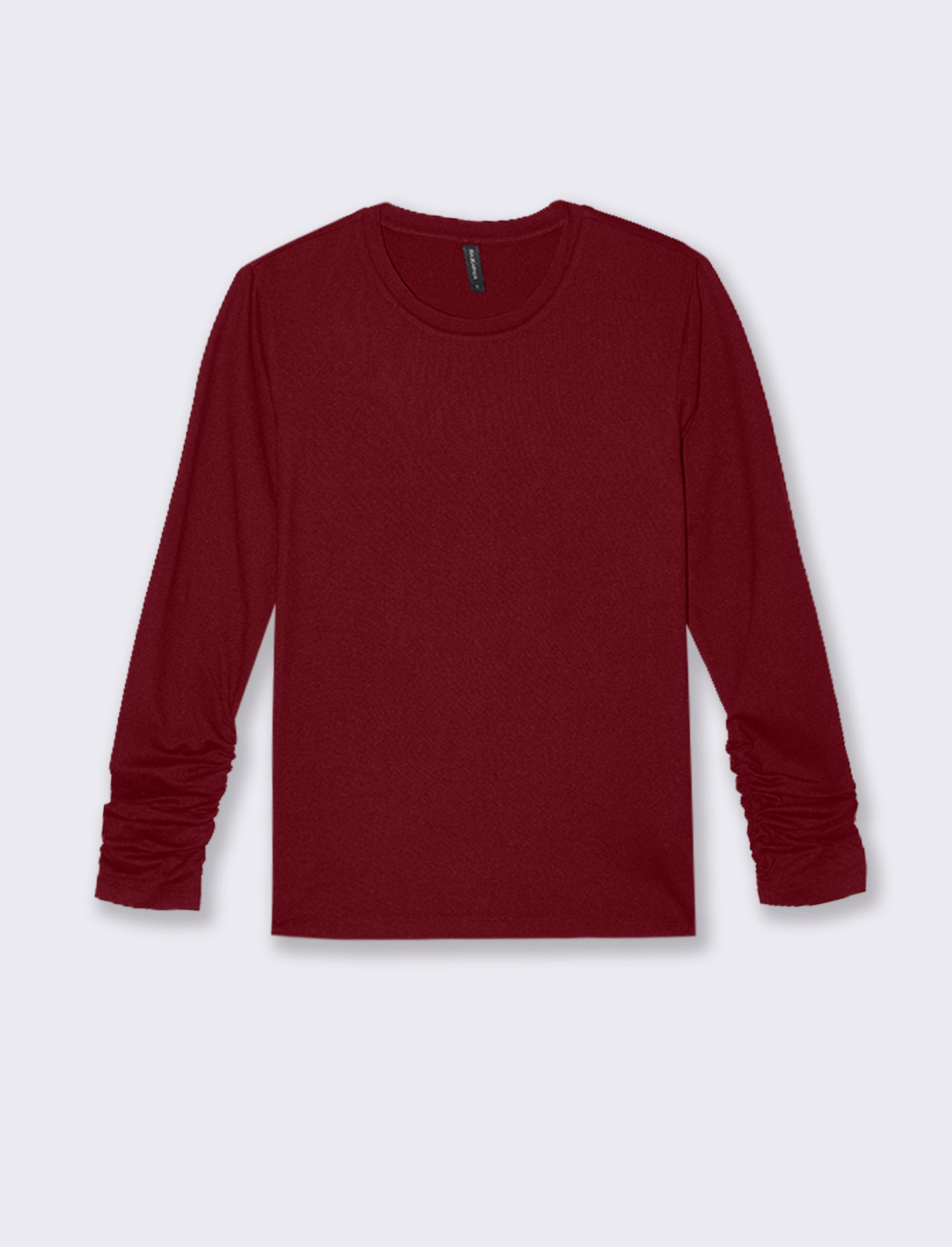 T-SHIRT  BASICA MANICA LUNGA - Vinaccia