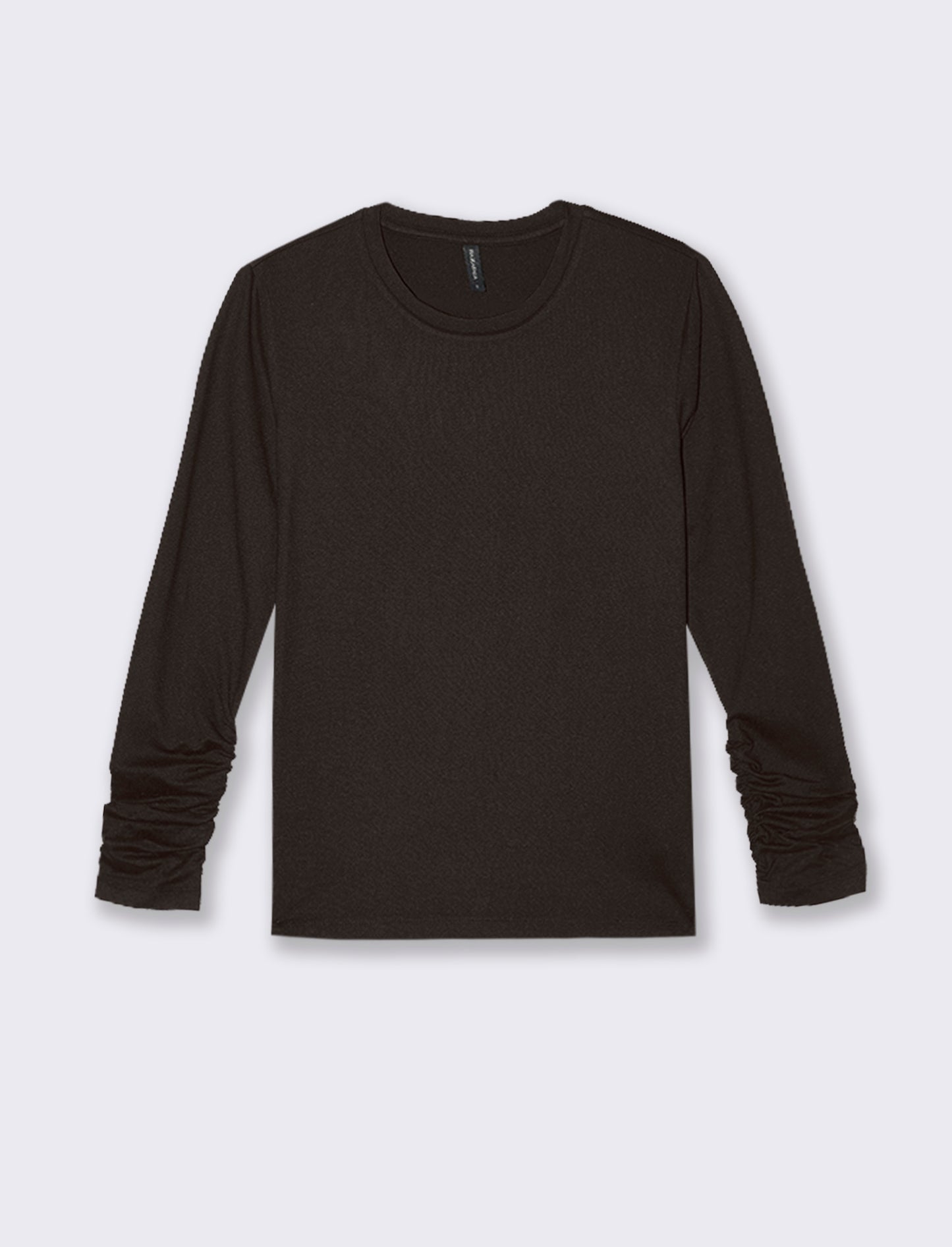 T-SHIRT  BASICA MANICA LUNGA - Moro