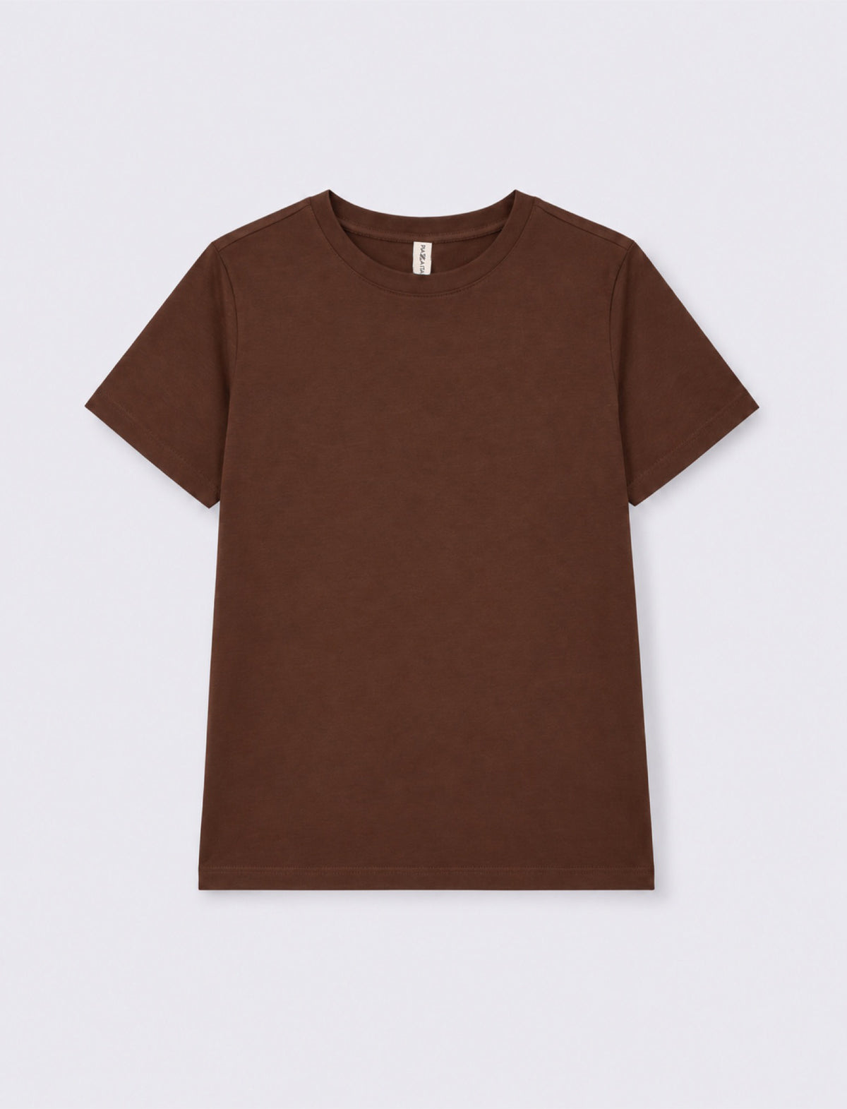 t-shirt mc donna - Marrone