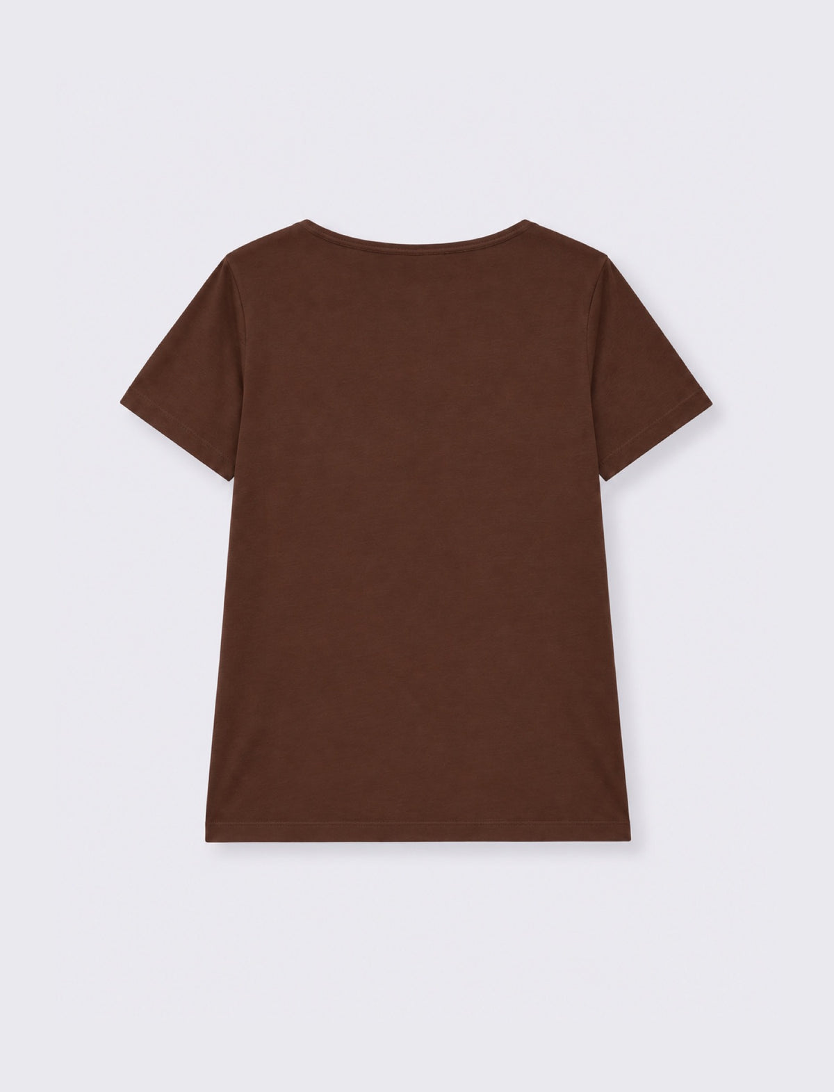 t-shirt mc donna - Marrone