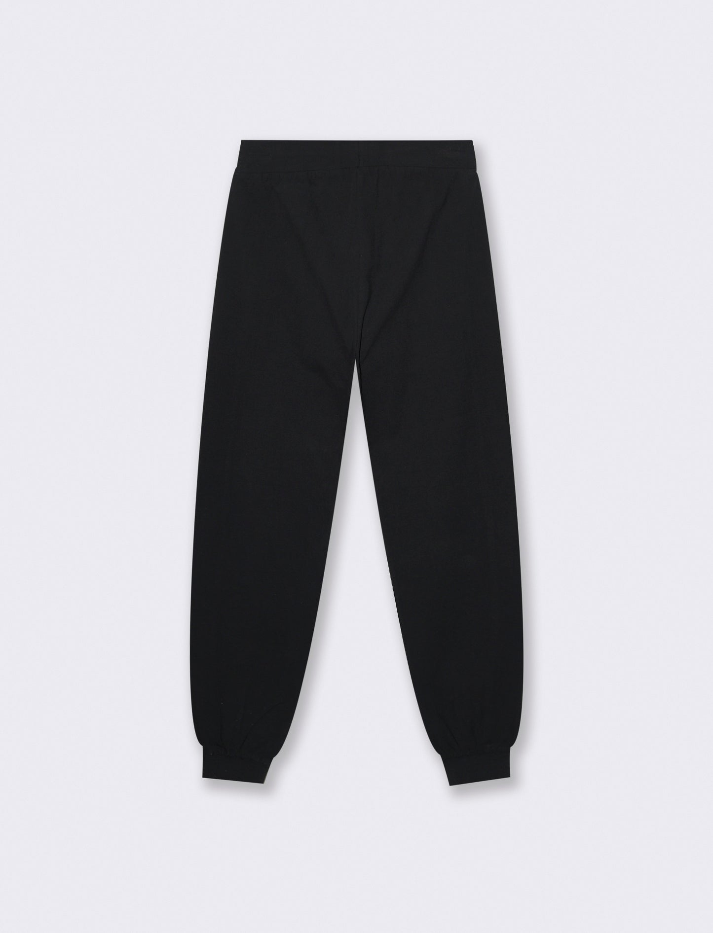 JOGGER CON ELASTICO ALLE CAVIGLIE - Nero