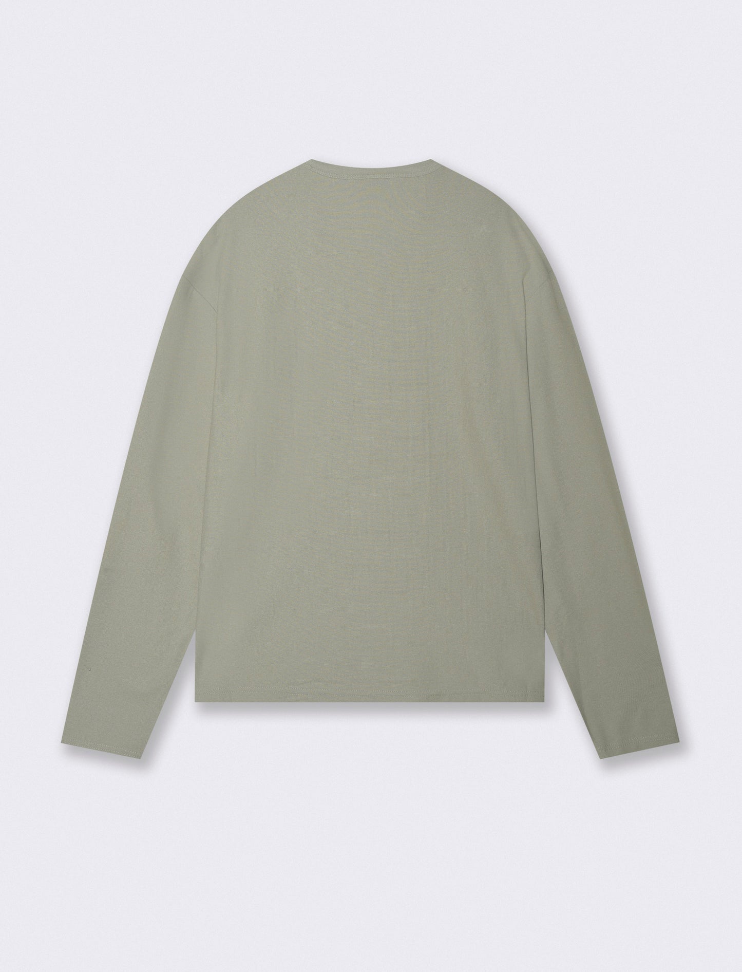 T-SHIRT  IN MICRO WAFFLE  REGULAR FIT - Verde salvia