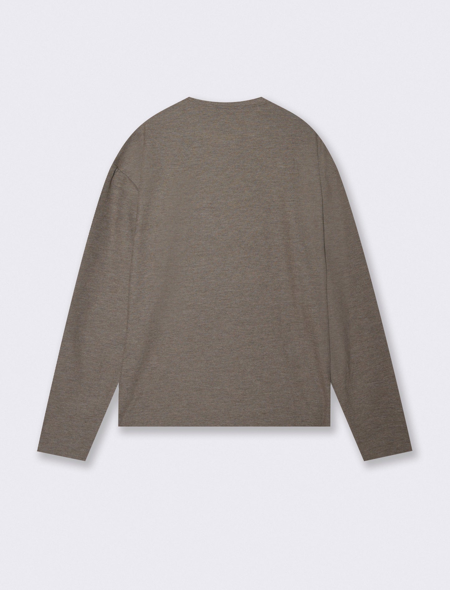 T-SHIRT  IN MICRO WAFFLE  REGULAR FIT - Verde kaki