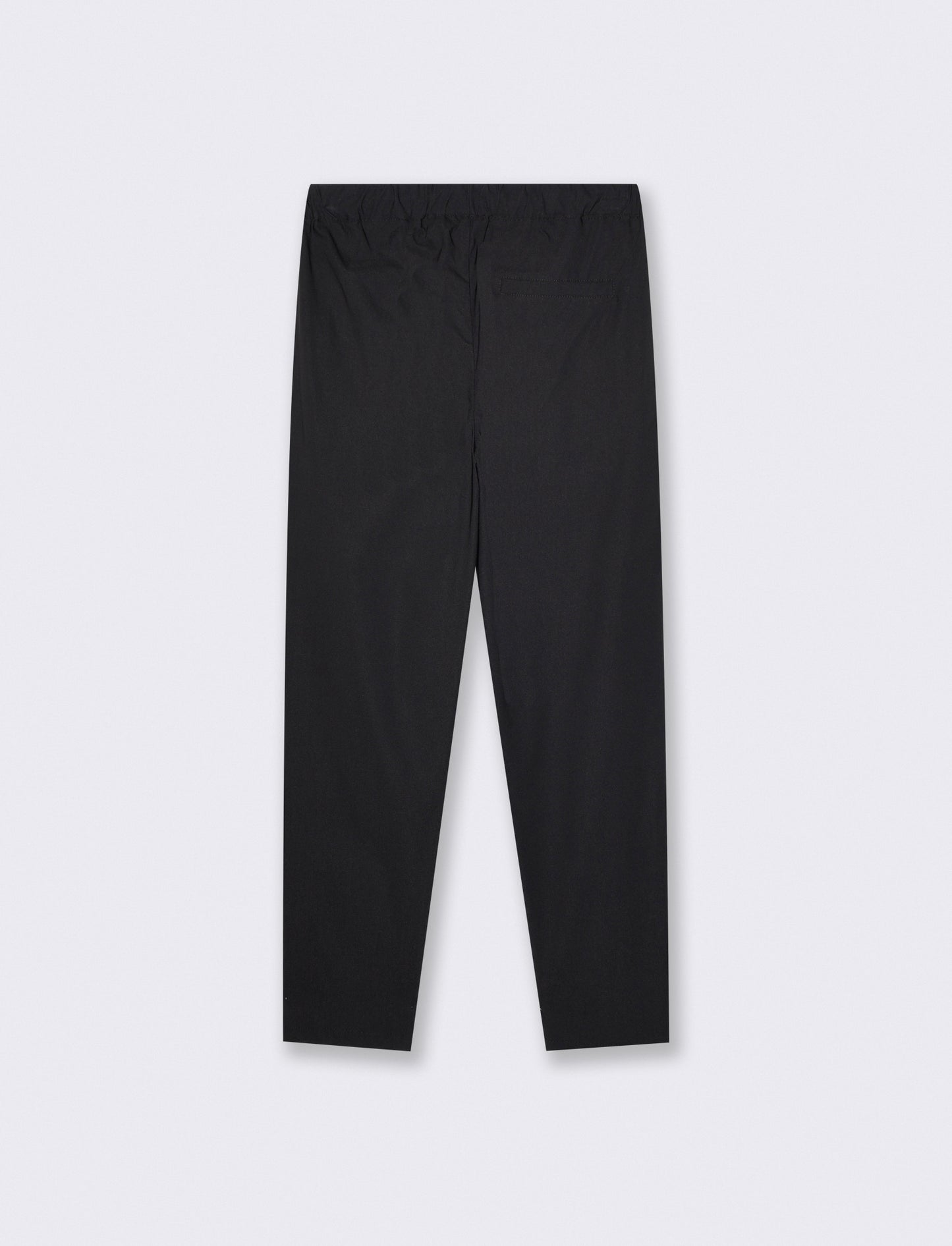 PANTALONI CHINO JOGGER IN TESSUTO TECNICO - Nero
