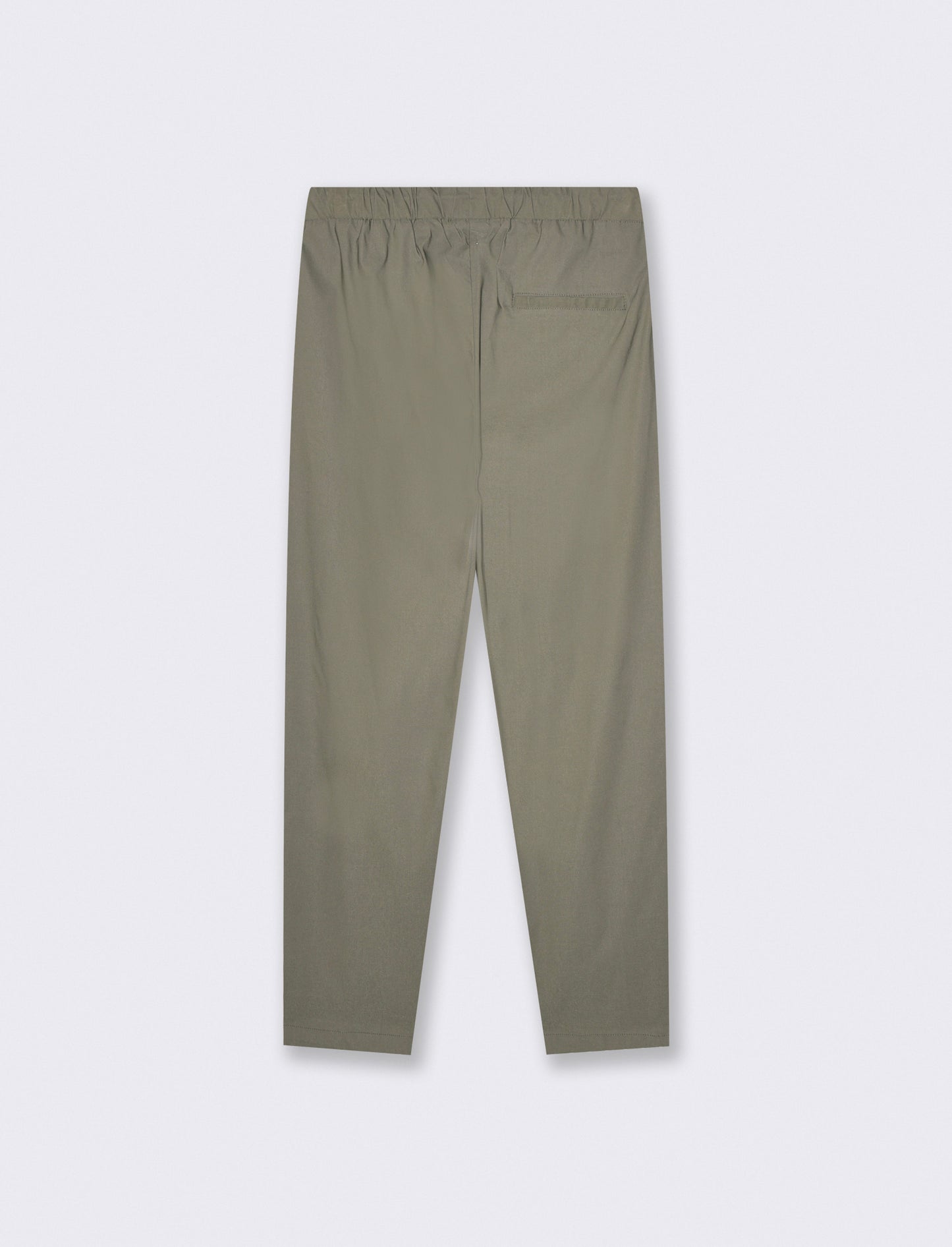 PANTALONI CHINO JOGGER IN TESSUTO TECNICO - Verde salvia