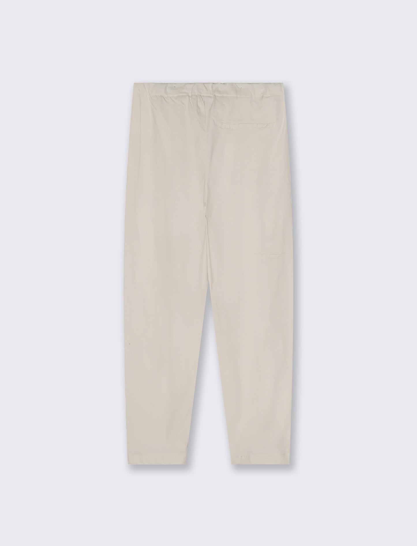 PANTALONI CHINO JOGGER IN TESSUTO TECNICO - Bianco