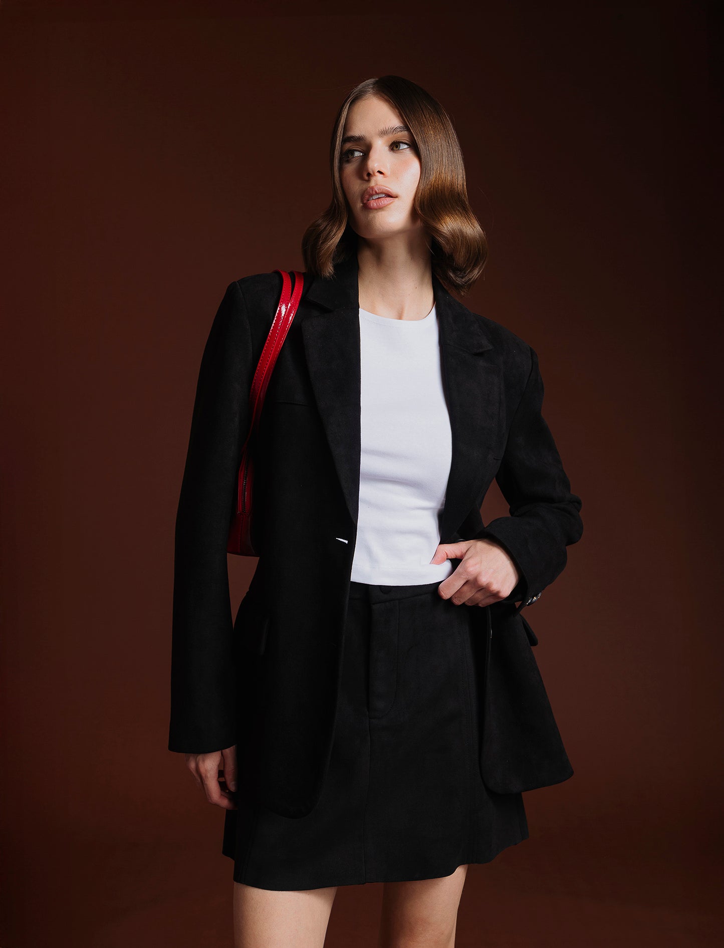 GIACCA MONOPETTO - Nero