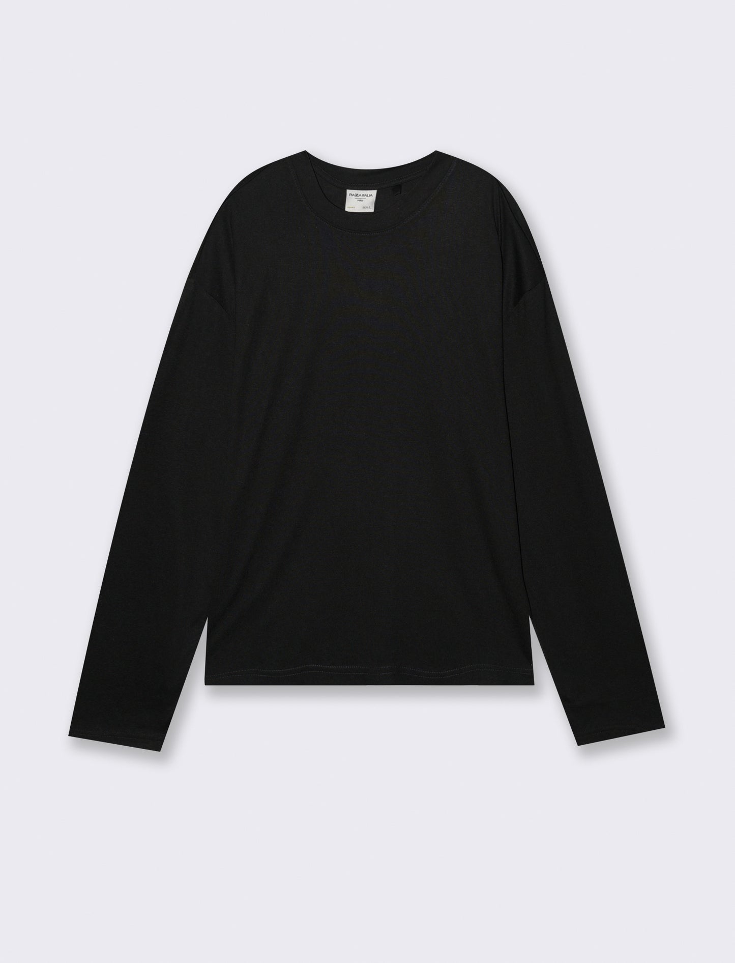 T-SHIRT RELAXED FIT - Nero
