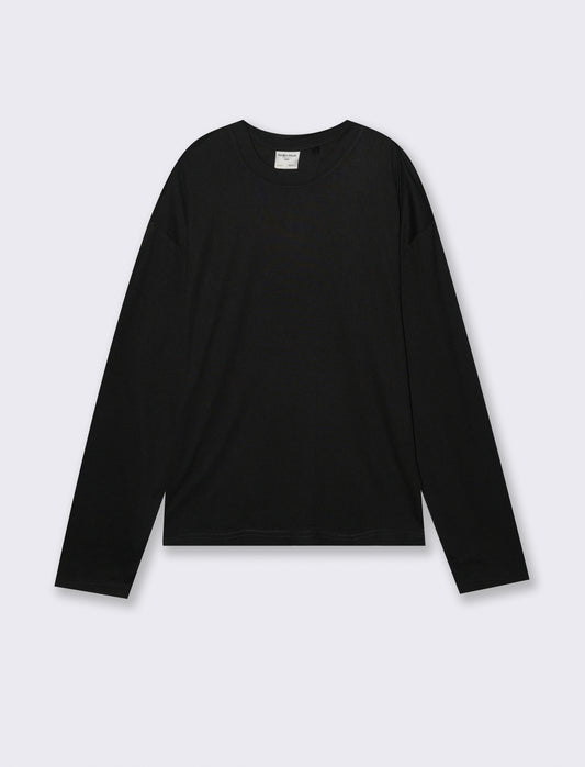 T-SHIRT RELAXED FIT - Nero