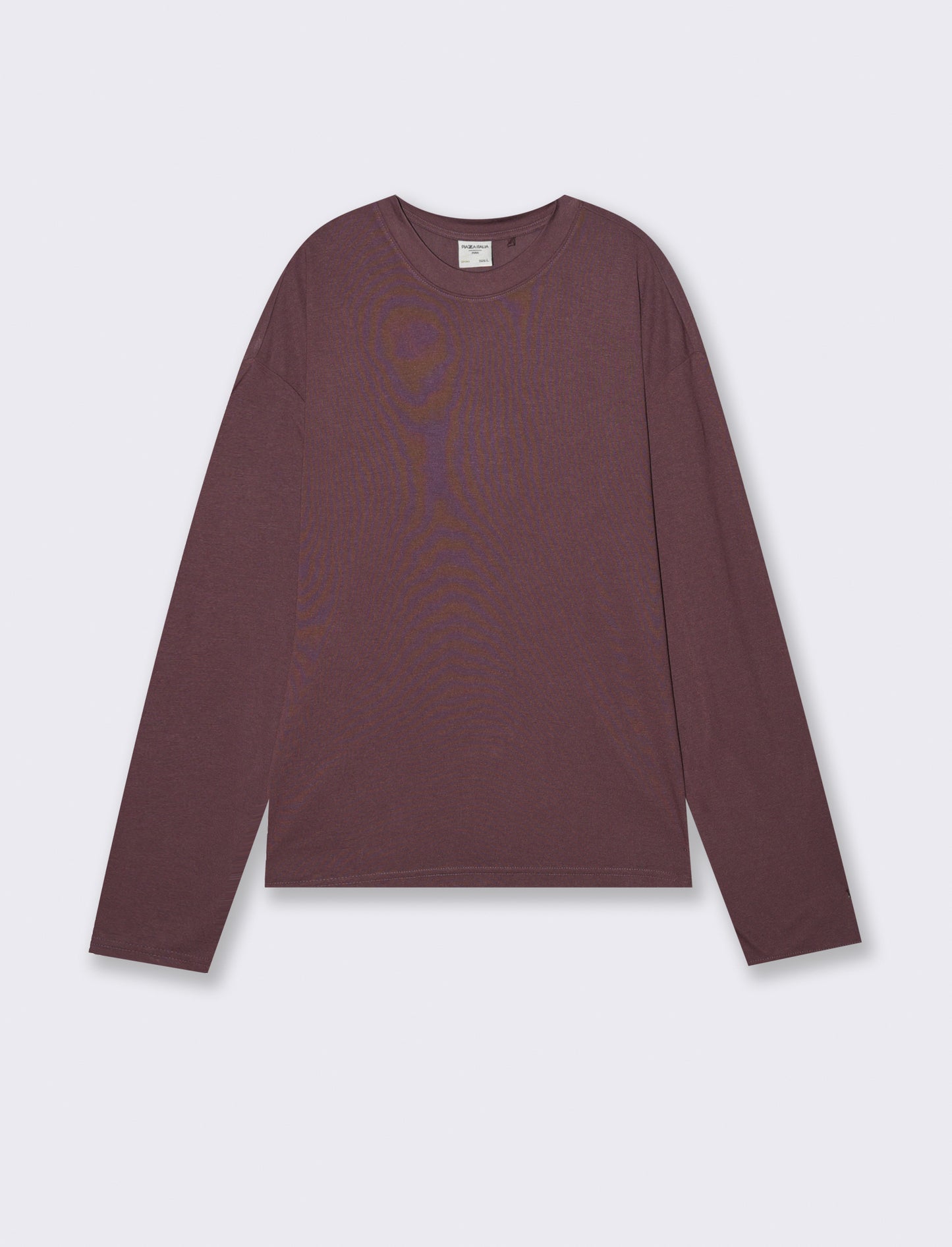 T-SHIRT RELAXED FIT - Bordeaux