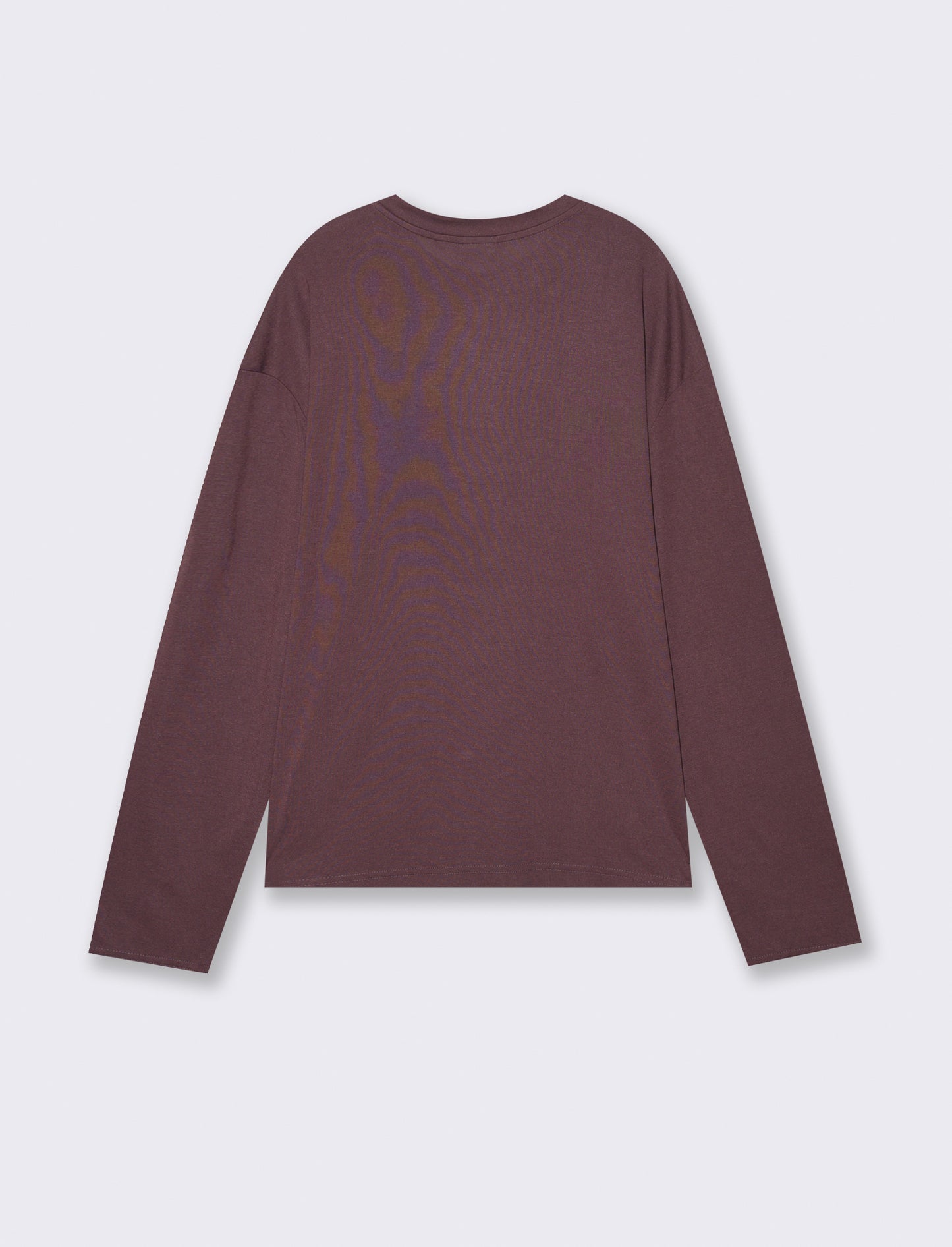 T-SHIRT RELAXED FIT - Bordeaux