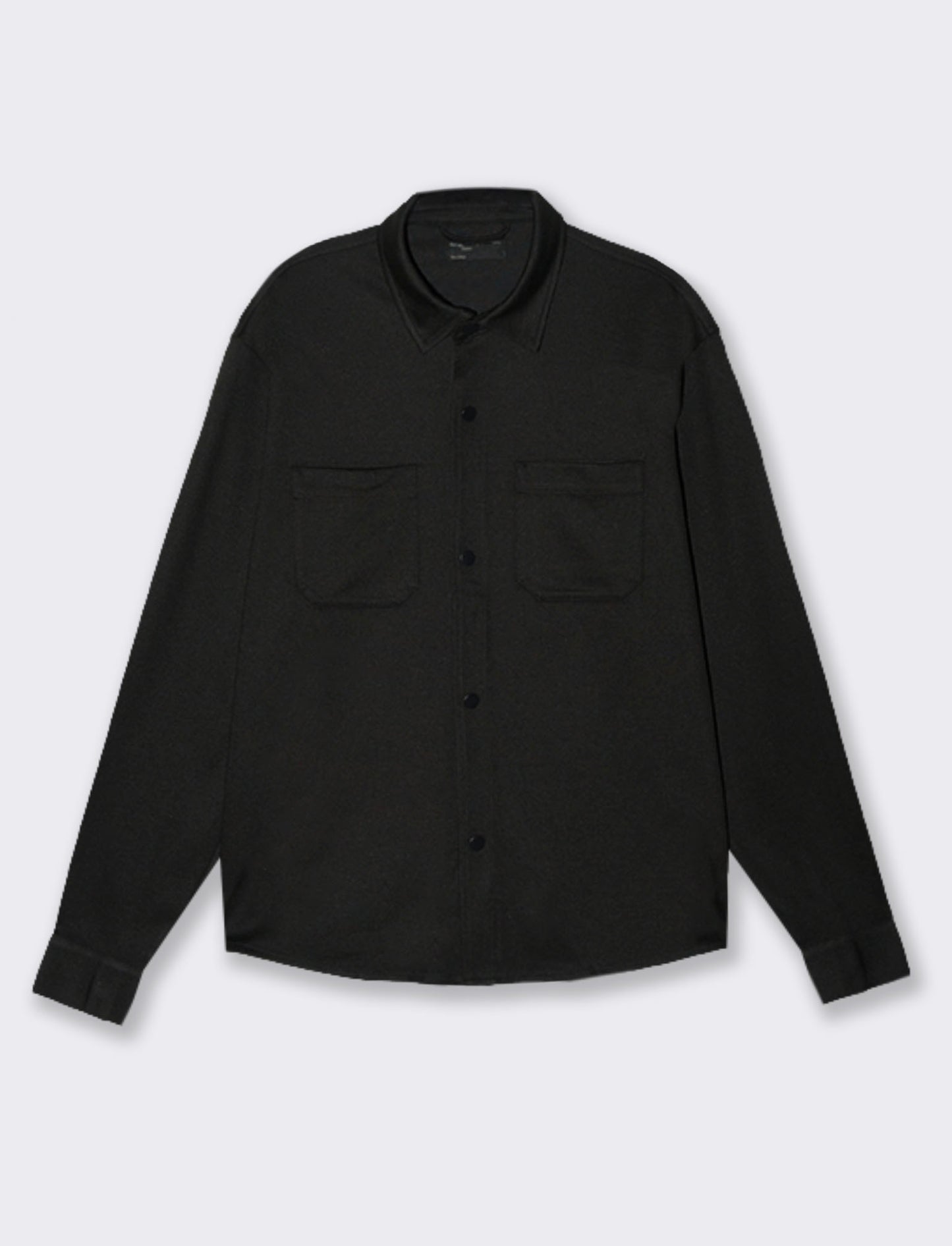 CAMICIA DA COMPLETO LAVORAZIONE JACQUARD - Nero