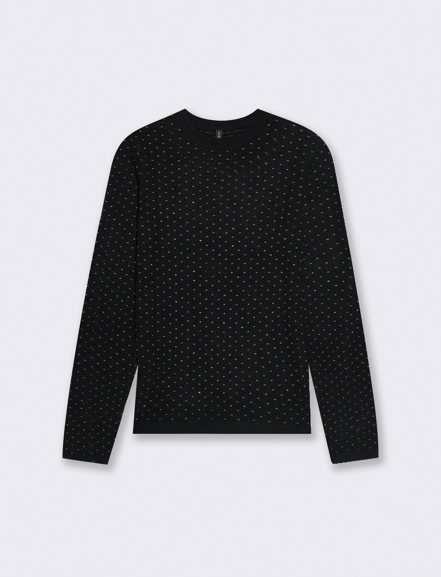 PULLOVER MANICA LUNGA - Nero