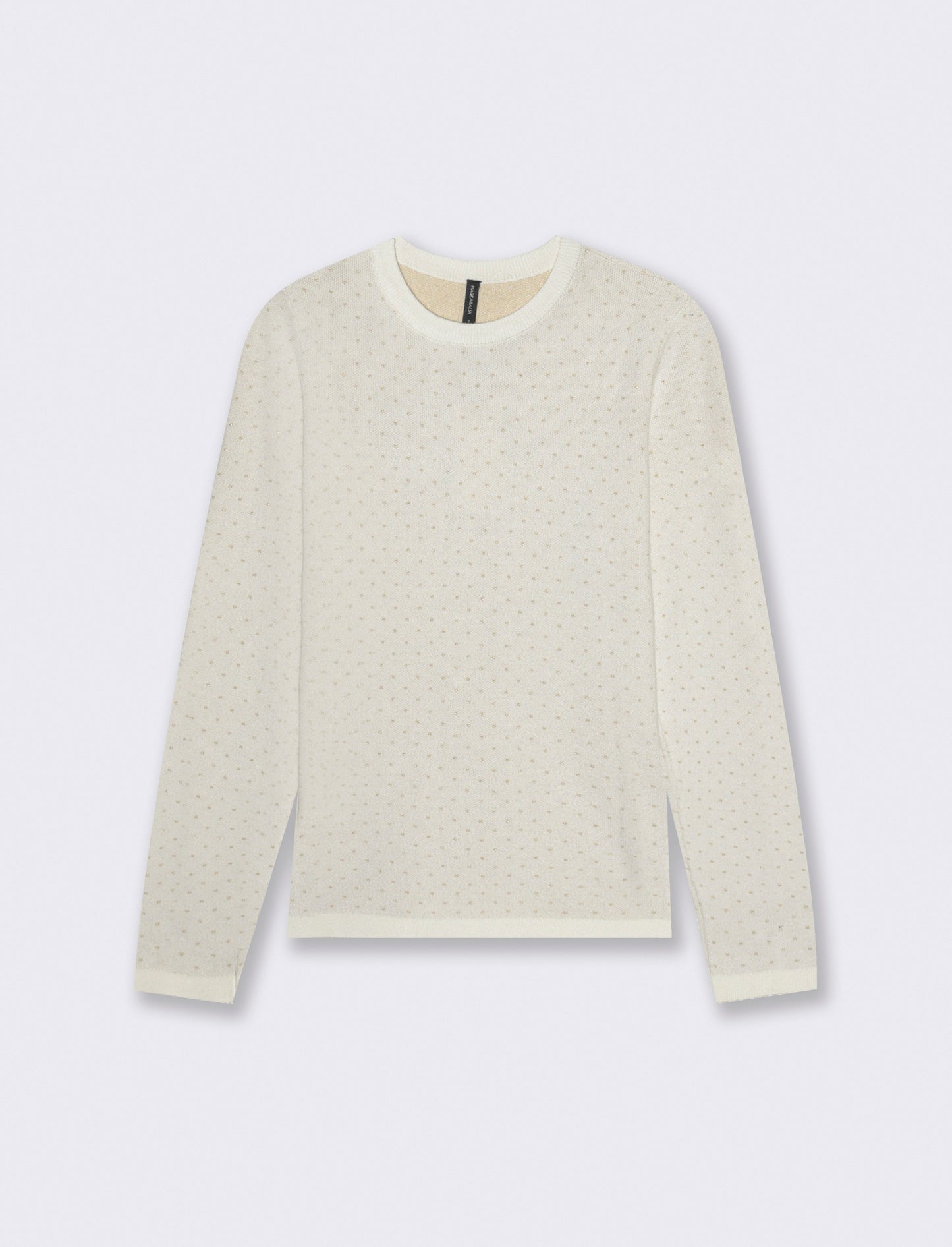 PULLOVER MANICA LUNGA - Avorio