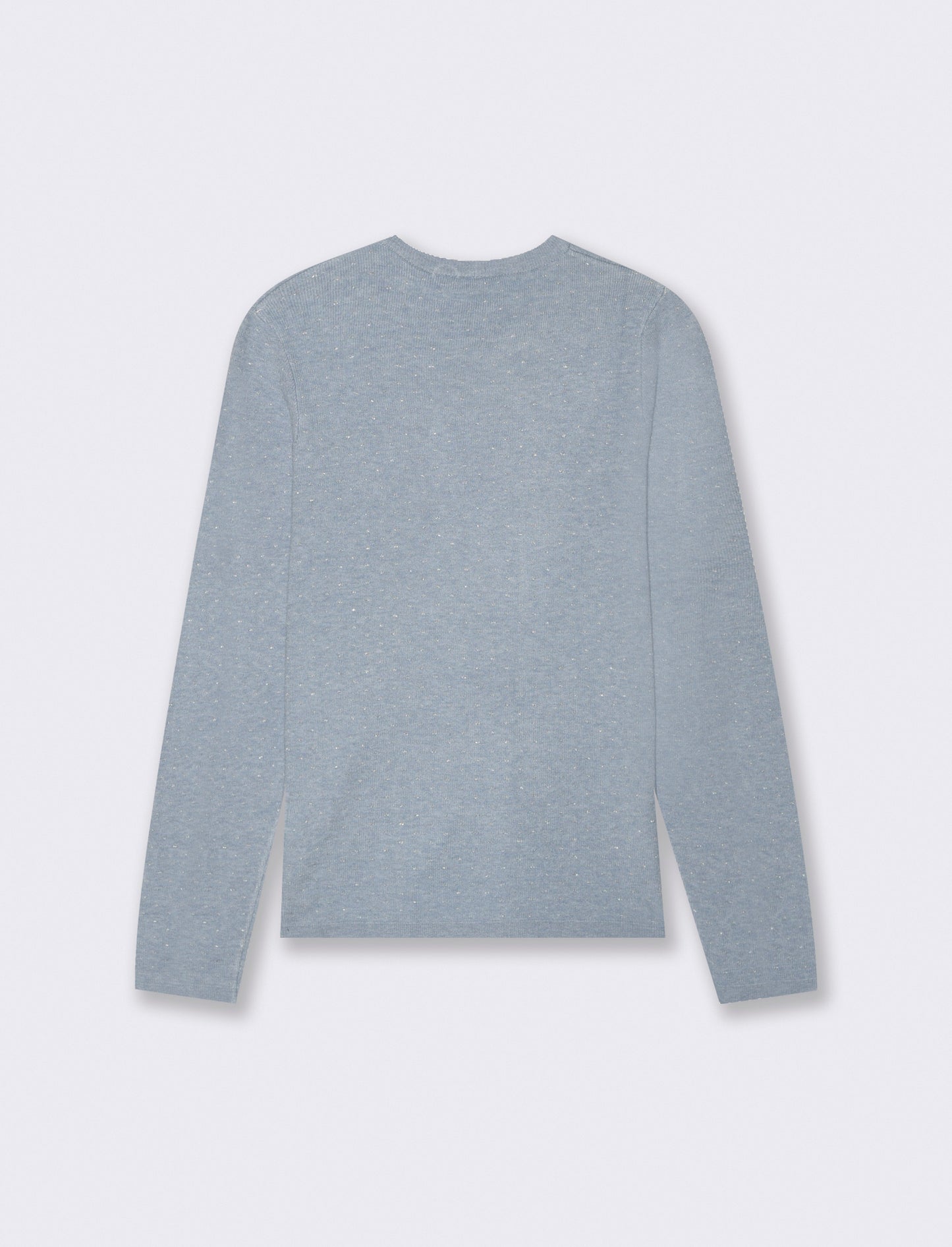 PULLOVER MANICA LUNGA - Celeste