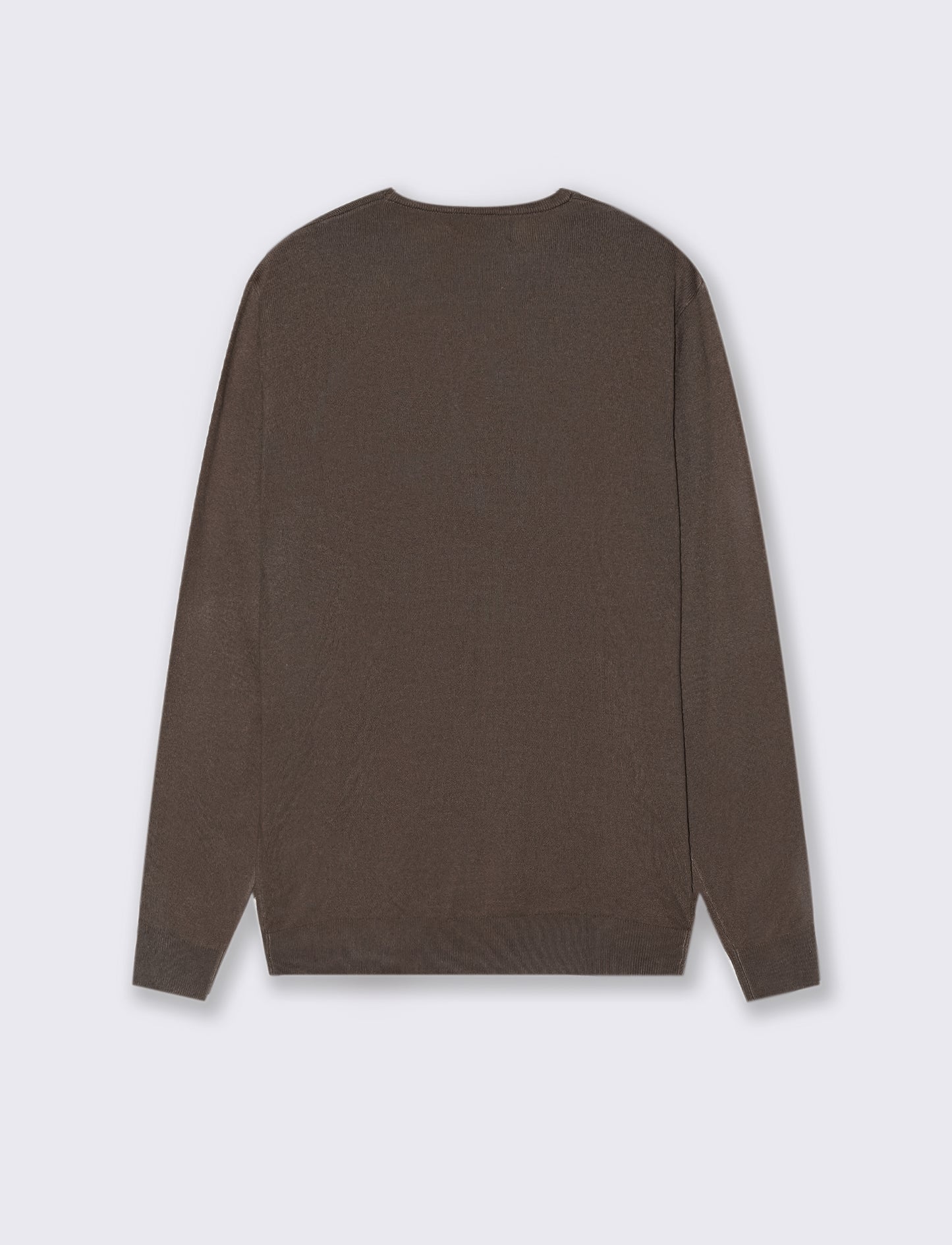 MAGLIA BASIC GIROCOLLO - Moro