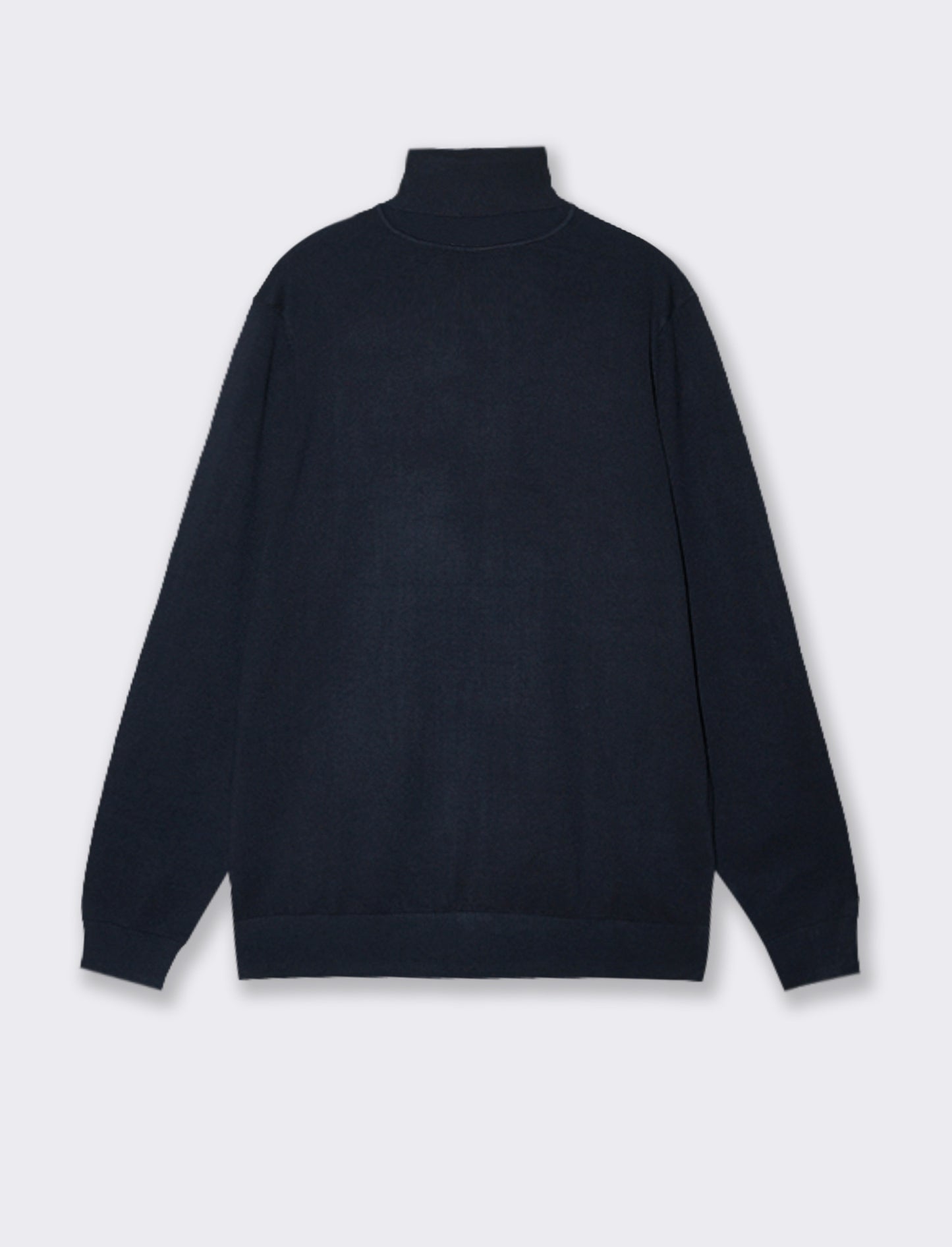 MAGLIA COLLO ALTO BASIC - Blu