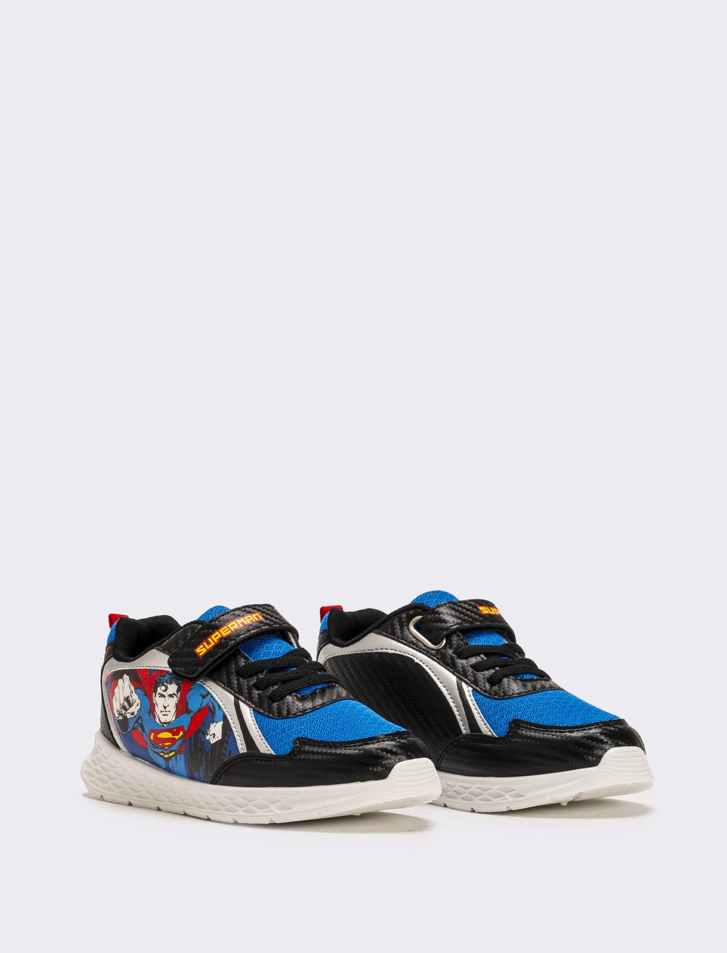 Sneakers Superman© da bambino con strappo - Blu