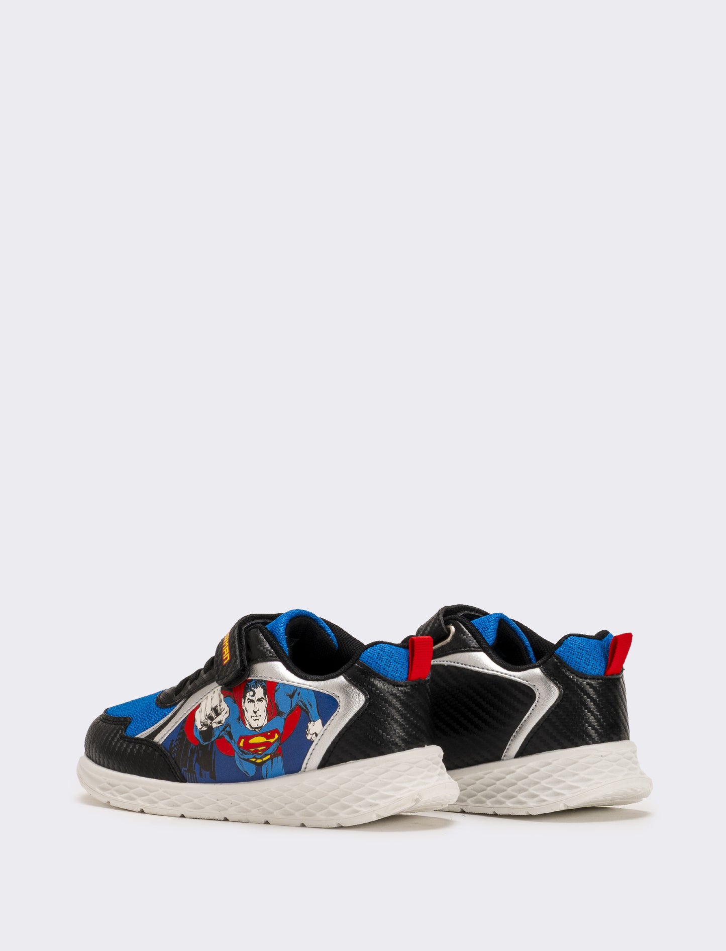 Sneakers Superman© da bambino con strappo - Blu