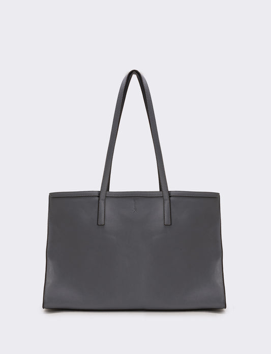 Borsa shopping basic donna - Grigio