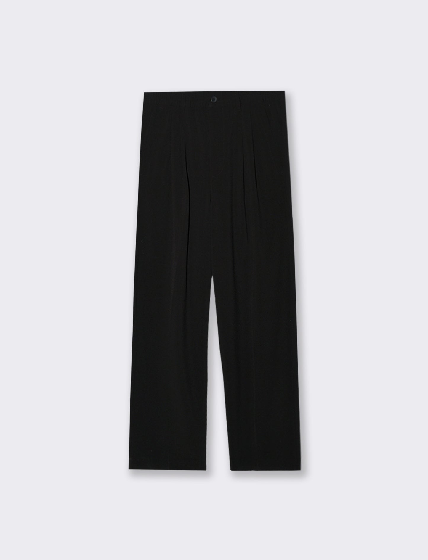 PANTALONI CHINO LOOSE WIDE LEG - Nero