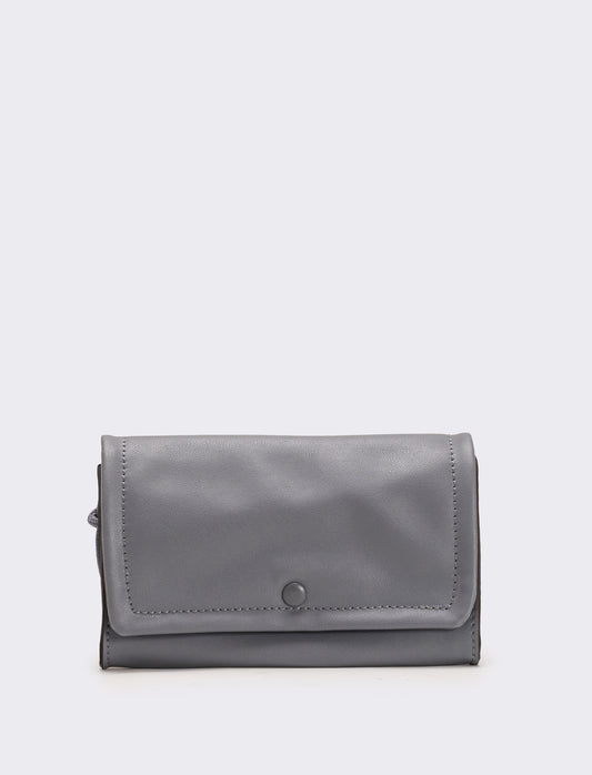 Pochette donna tracolla portacellulare - Grigio