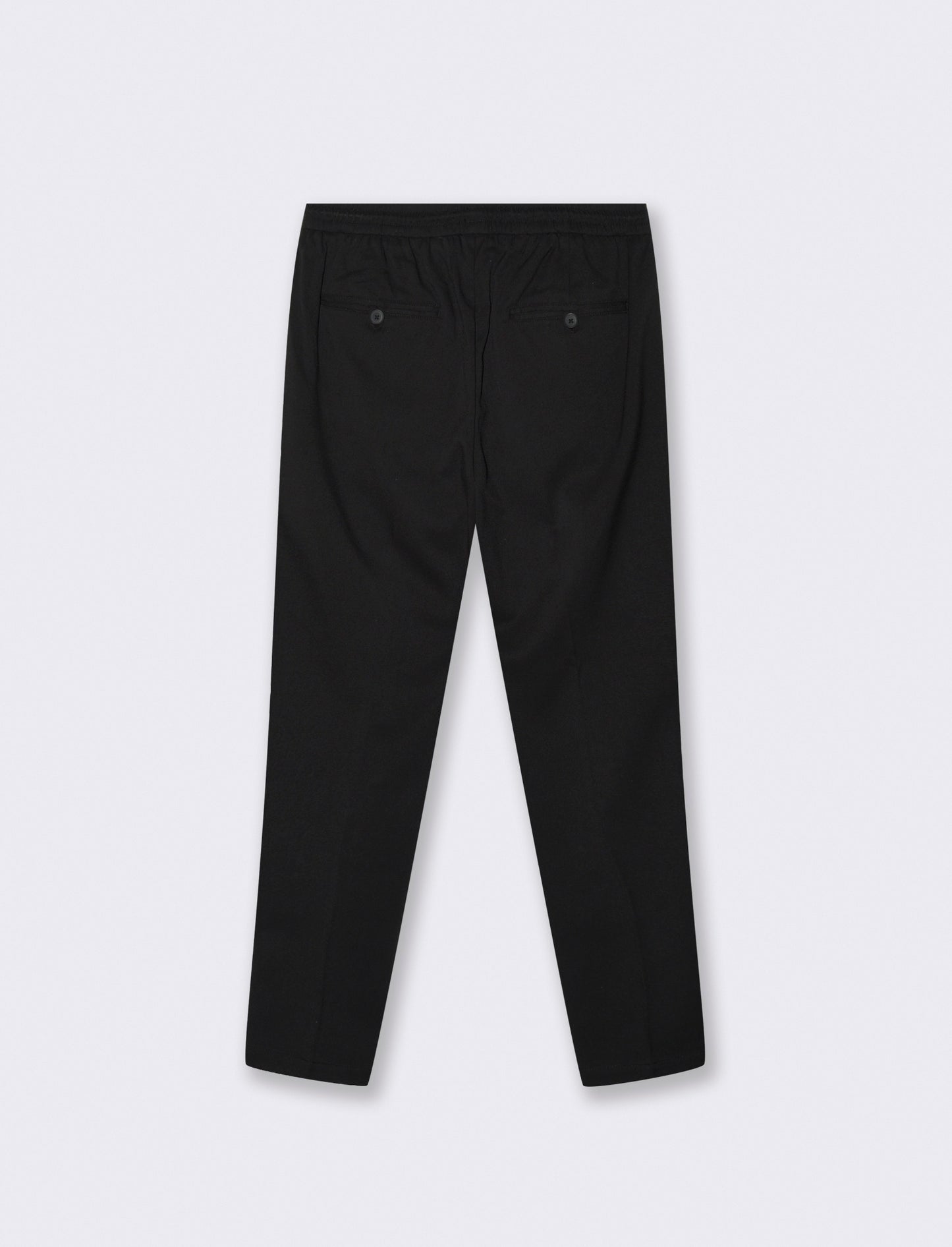 PANTALONI CHINO JOGGER - Nero