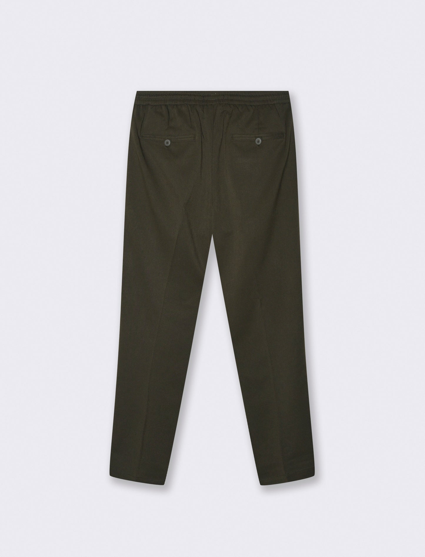 PANTALONI CHINO JOGGER - Verde scuro