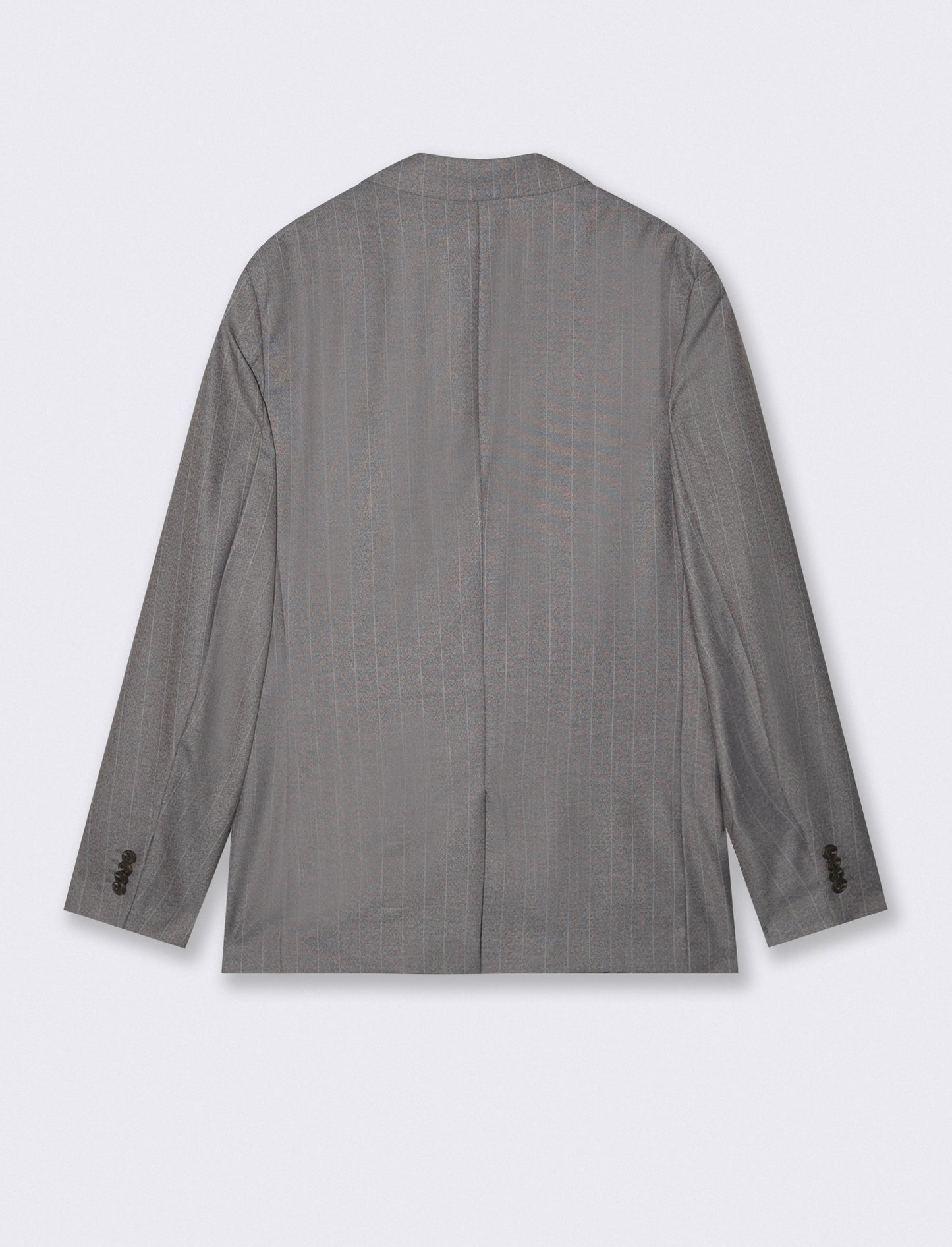 BLAZER  A RIGHE DA COMPLETO FORMAL FIT - Grigio fango