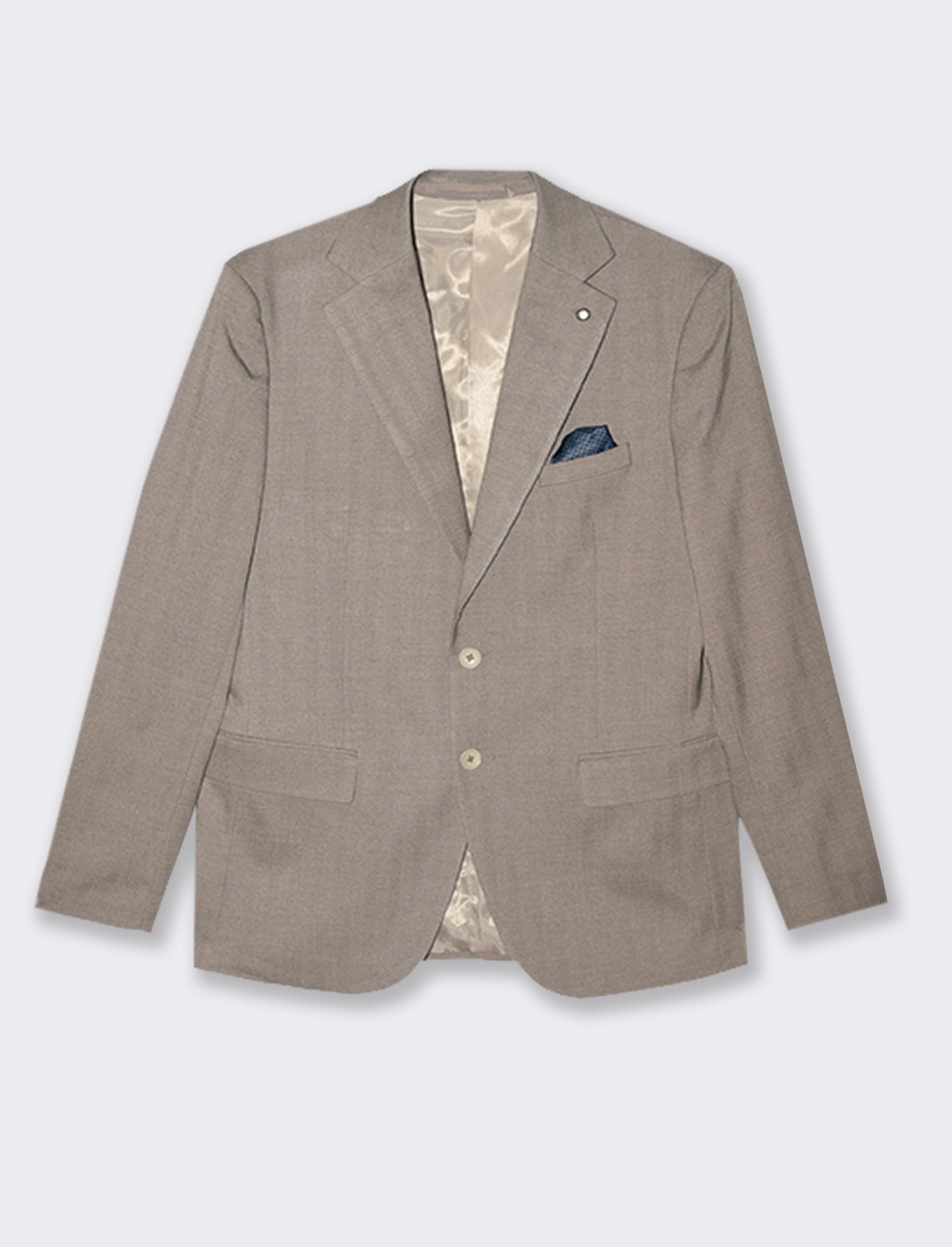BLAZER STRUTTURATO DA COMPLETO FORMAL FIT - Grigio tortora