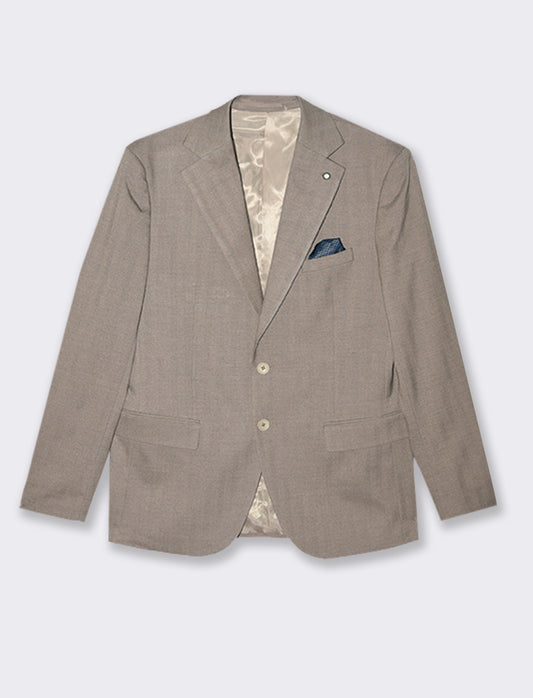 BLAZER STRUTTURATO DA COMPLETO FORMAL FIT - Grigio tortora