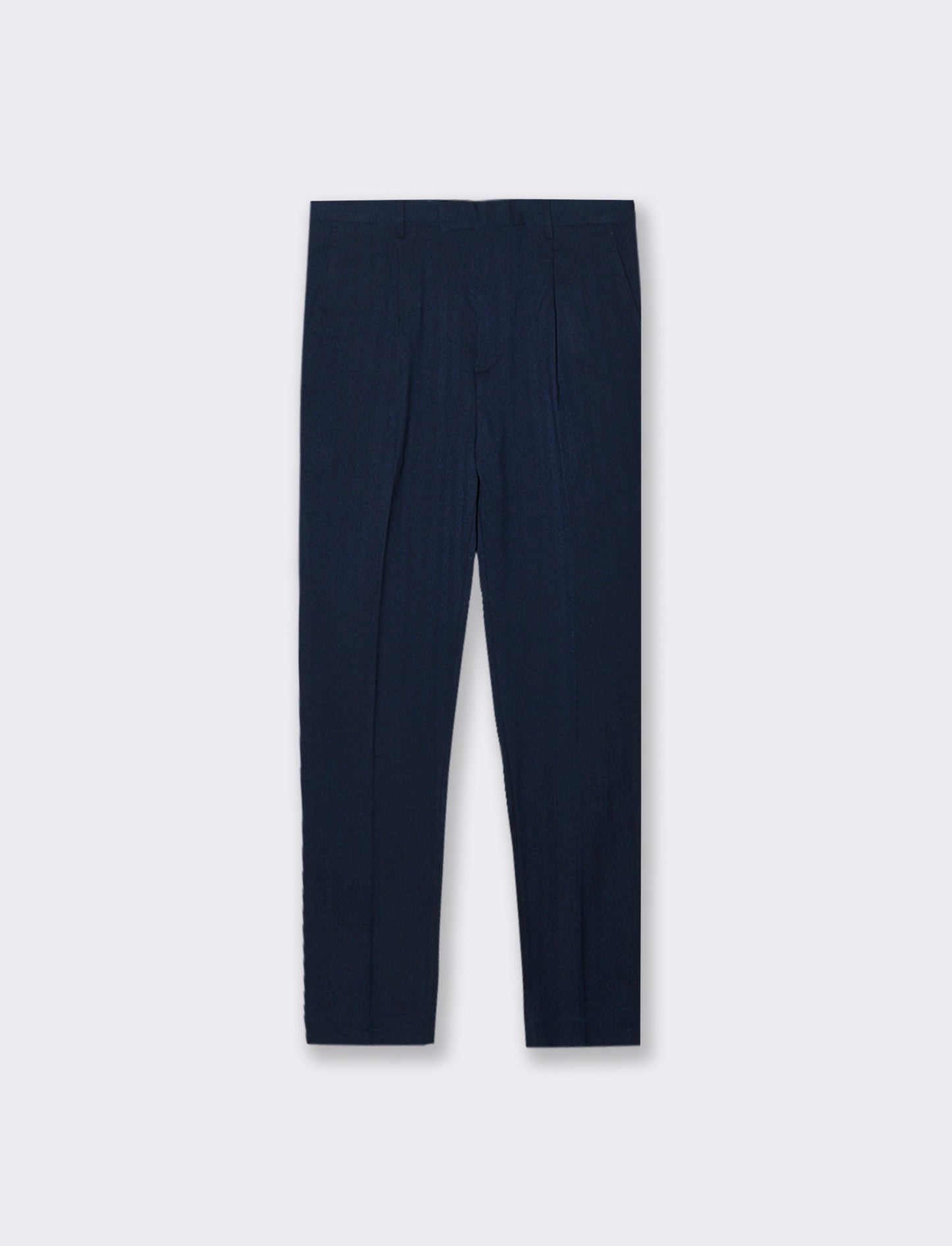 PANTALONI STRUTTURATI DA COMPLETO FORMAL FIT: - Blu