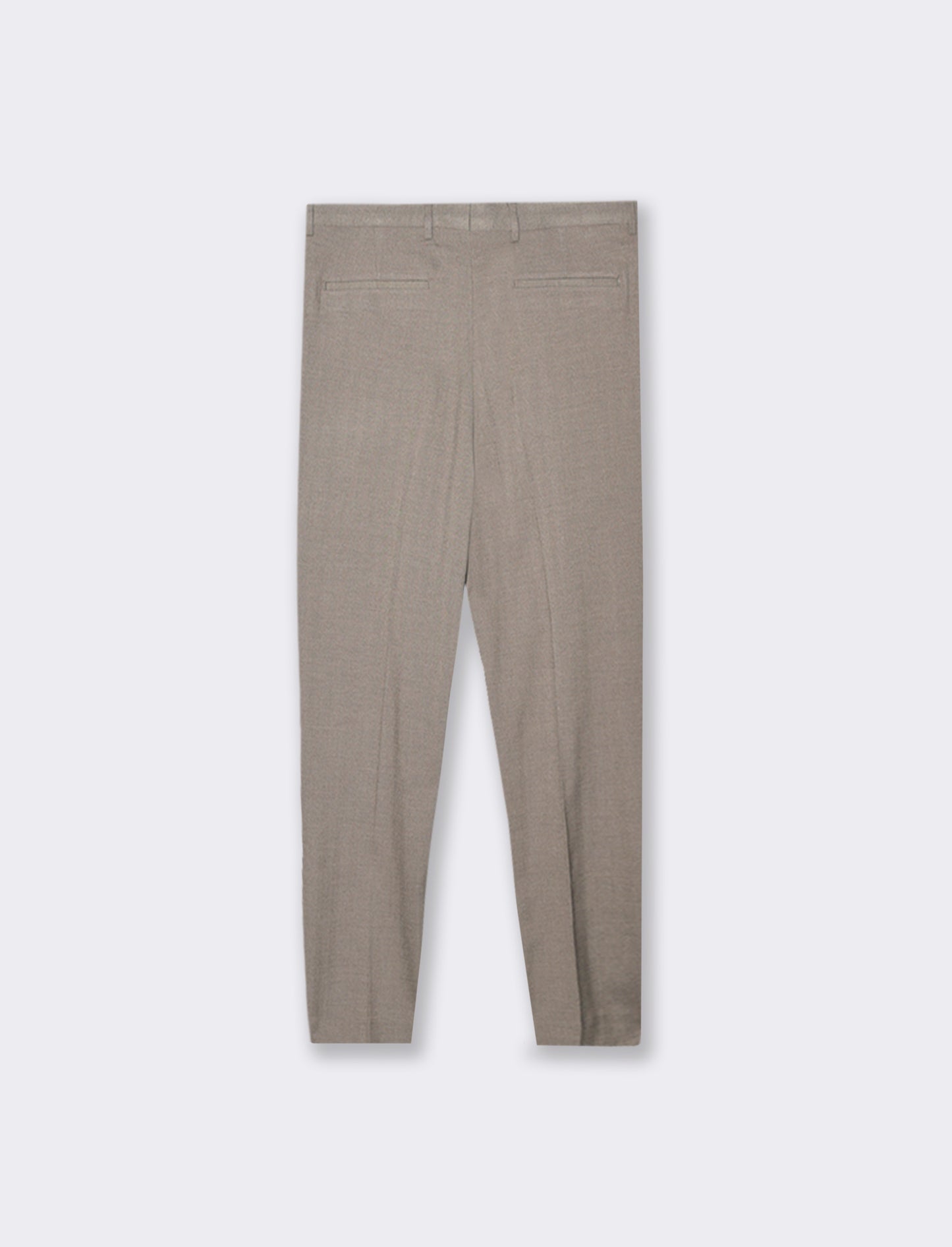 PANTALONI STRUTTURATI DA COMPLETO FORMAL FIT: - Grigio tortora