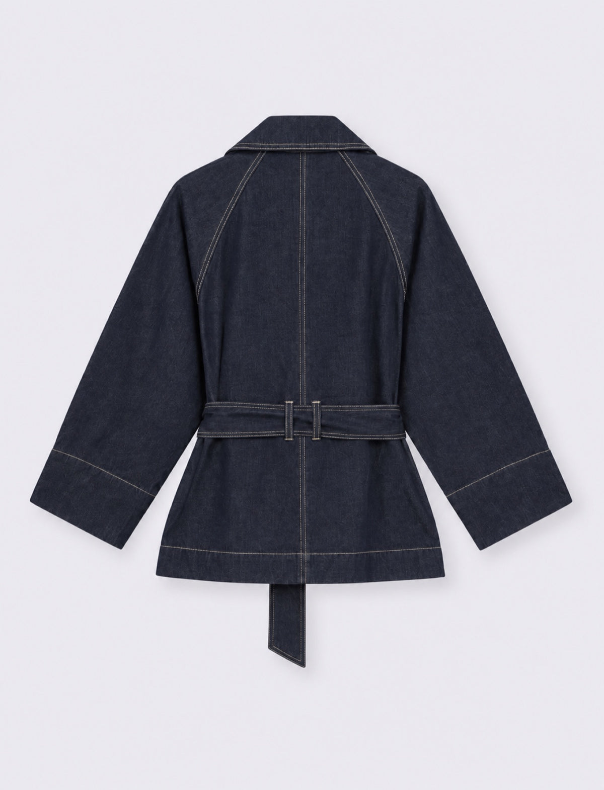 giacca doppio petto - DENIM SCURO