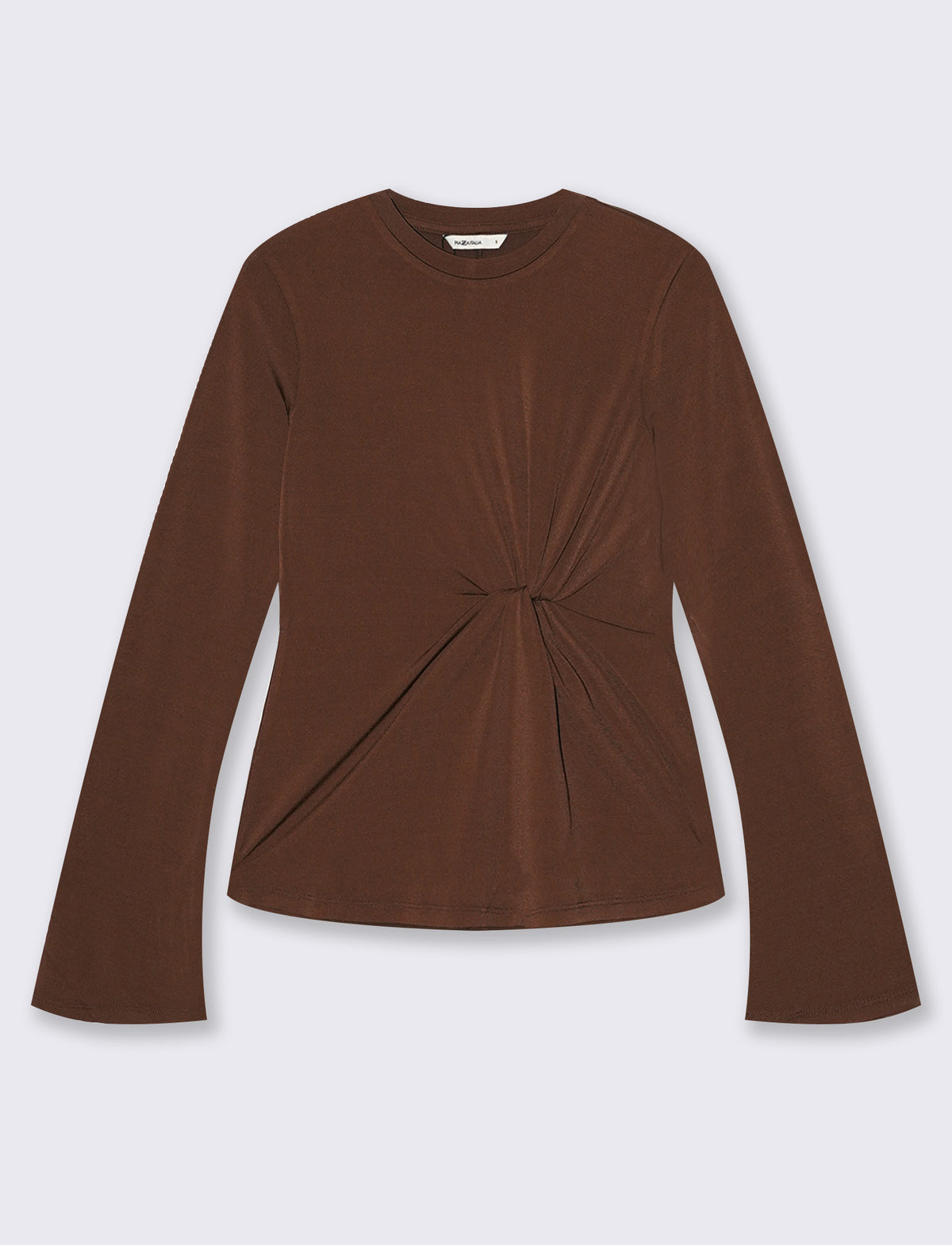 t-shirt ml nodo - Marrone