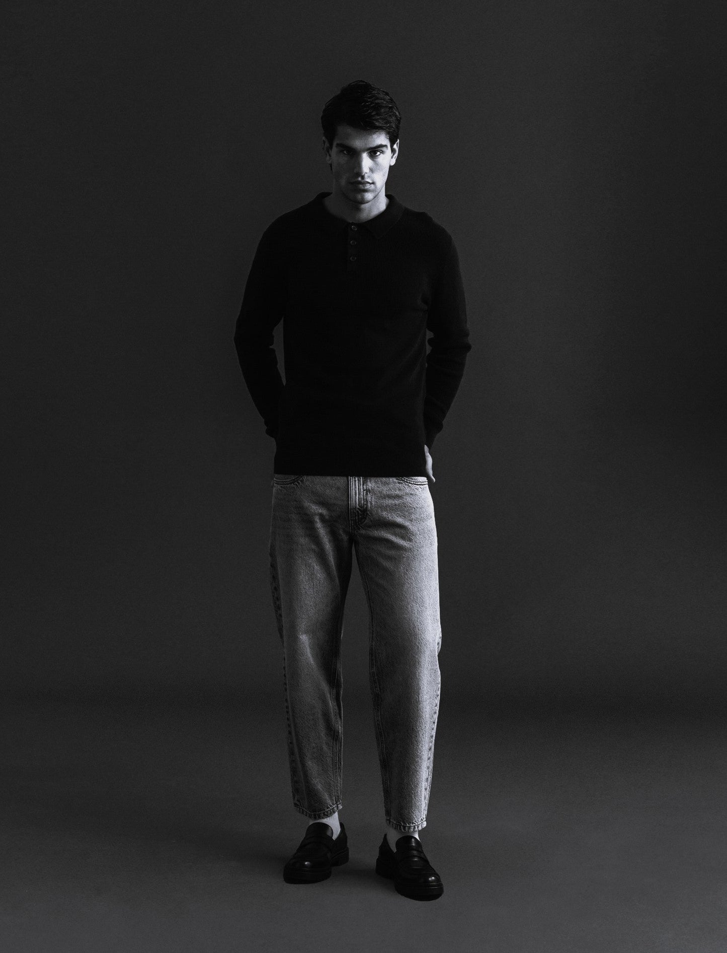 JEANS STRAIGHT FIT - Denim