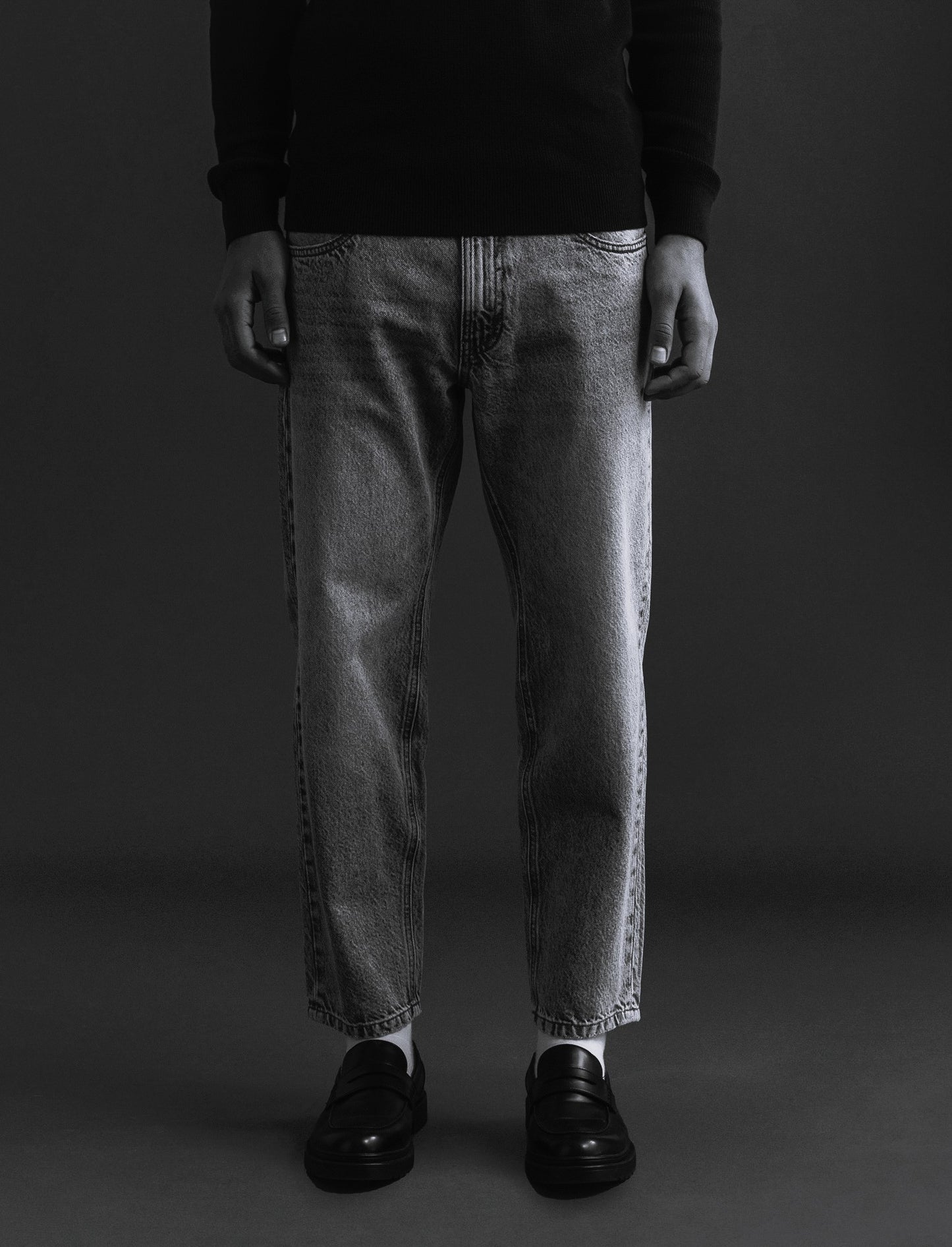 JEANS STRAIGHT FIT - Denim