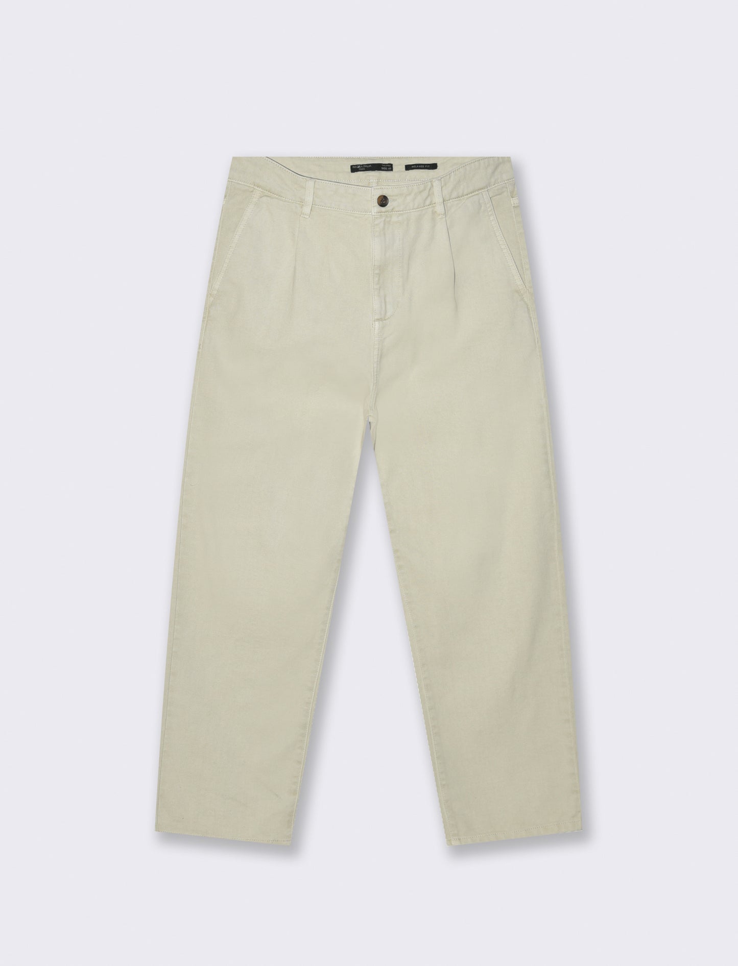 PANTALONI  5 TASCHE RELAXED  FIT - Grigio ghiaccio
