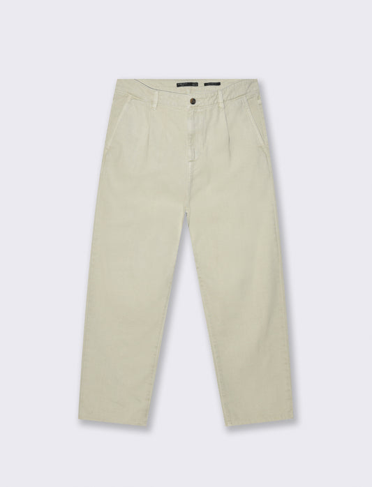 PANTALONI  5 TASCHE RELAXED  FIT - Grigio ghiaccio