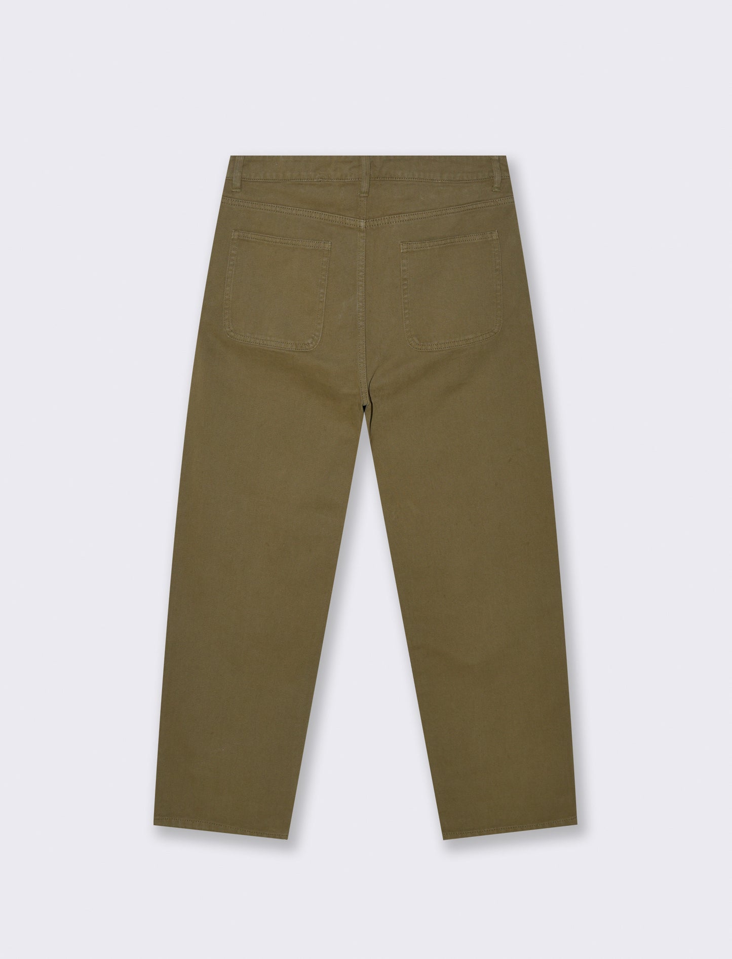 PANTALONI  5 TASCHE RELAXED  FIT - Grigio fango