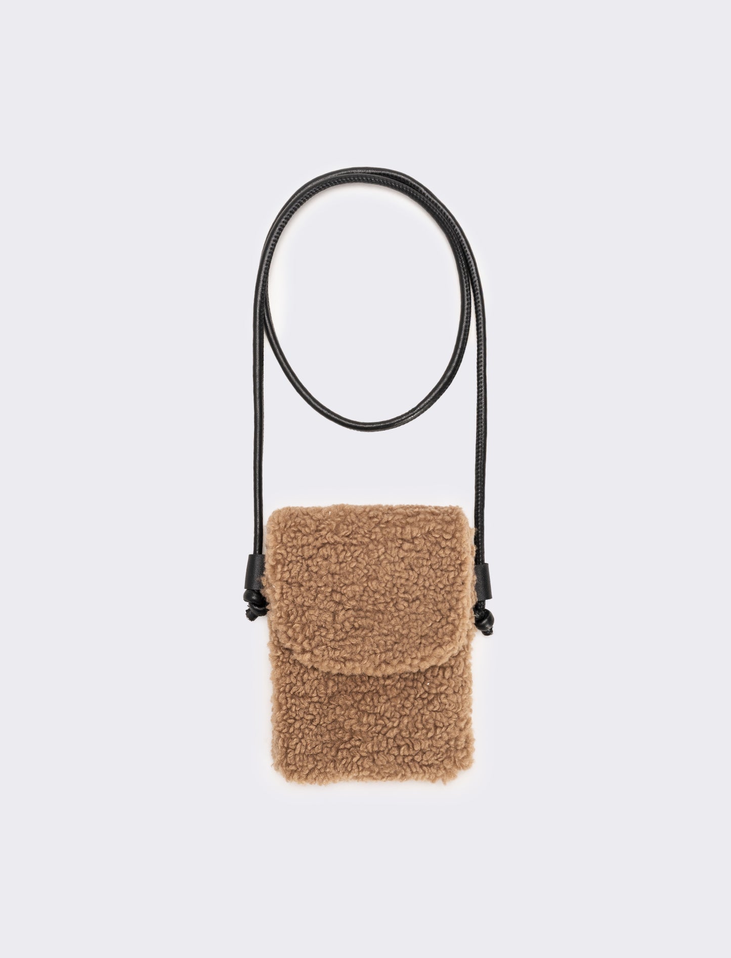 Borsetta portacellulare a tracolla donna - Beige