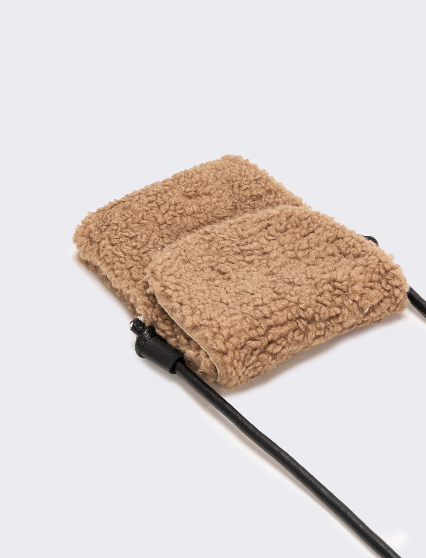 Borsetta portacellulare a tracolla donna - Beige