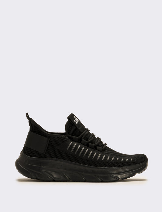 Sneakers runnig da donna - Nero