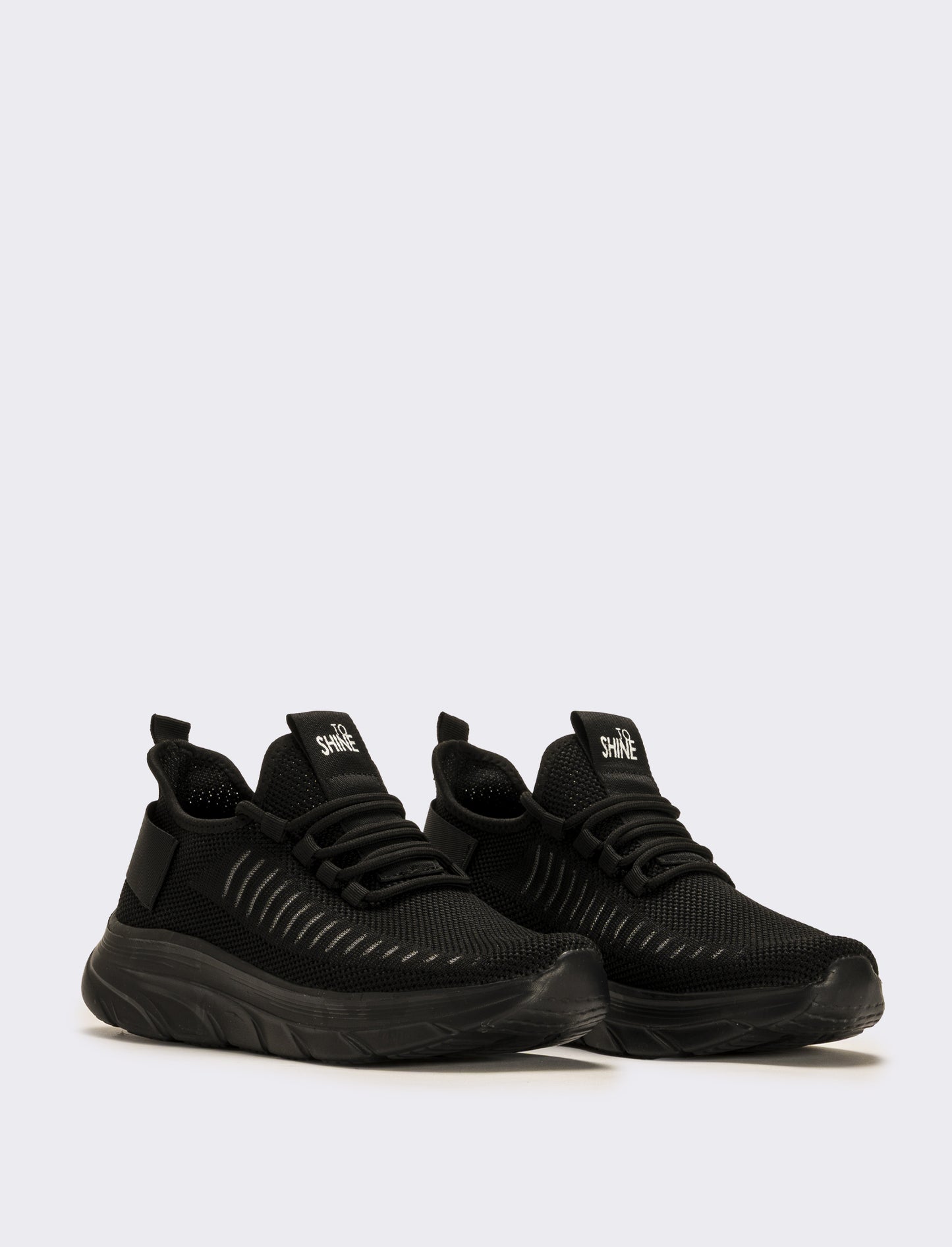 Sneakers runnig da donna - Nero