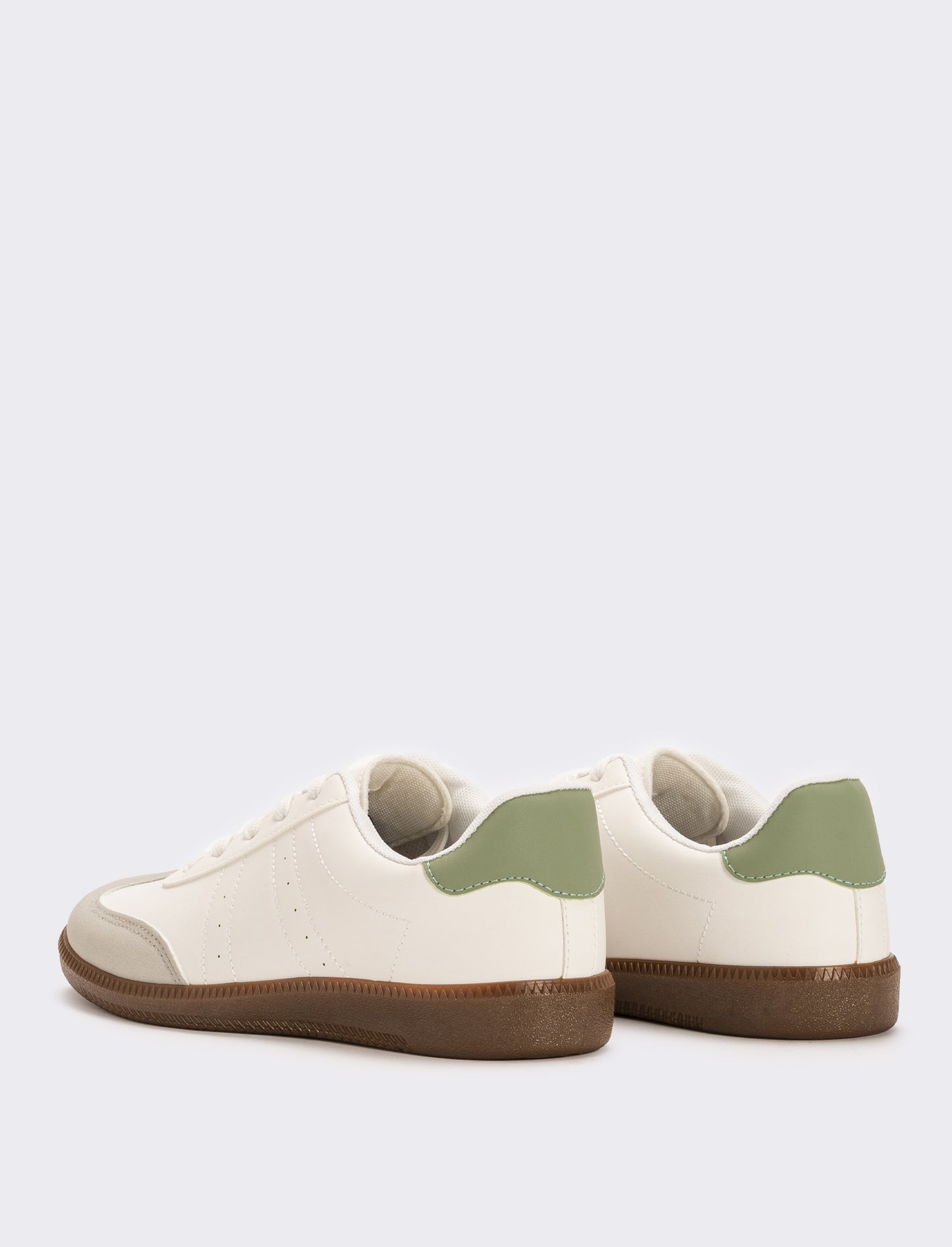 Sneakers multi elementi da donna - Bianco