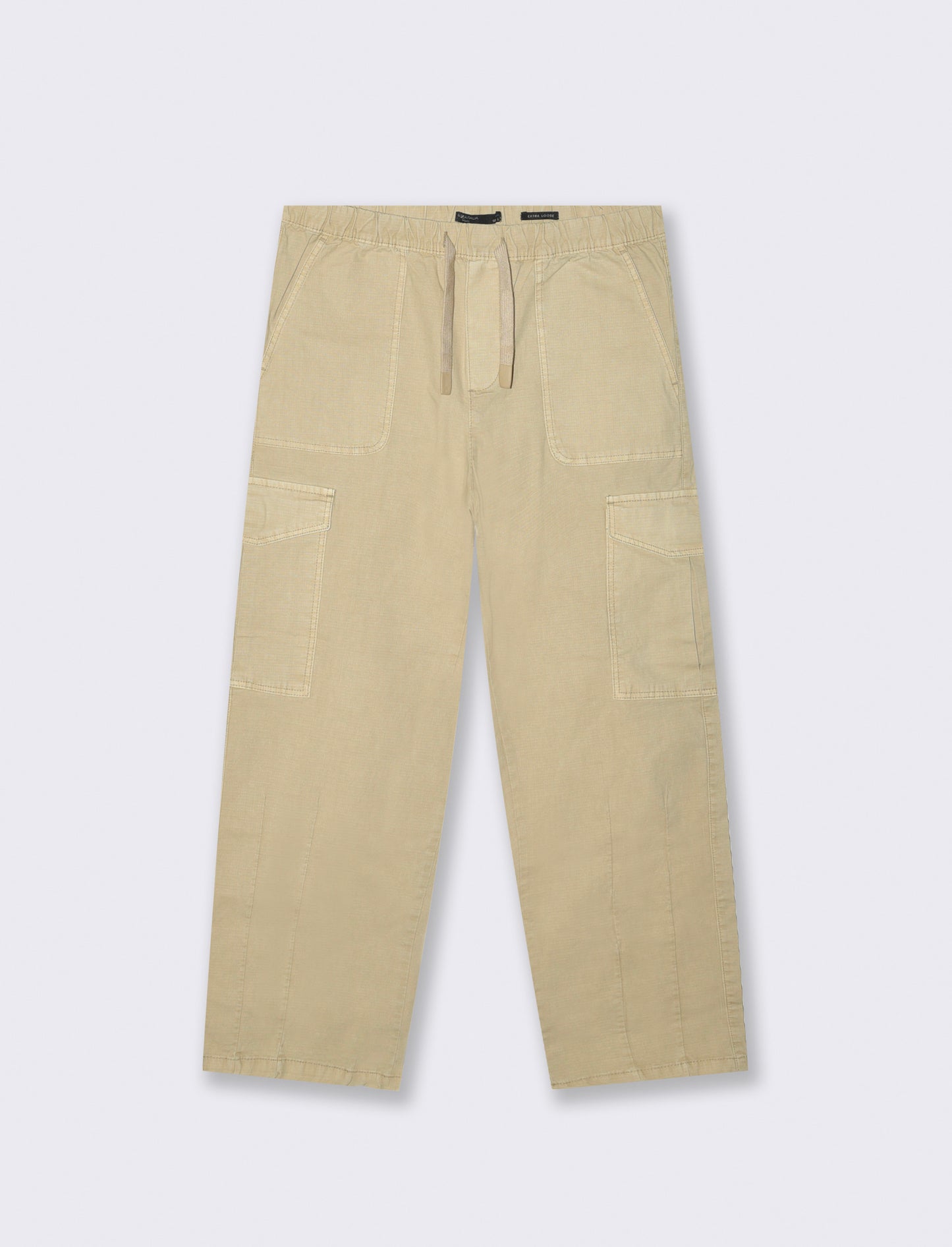 PANTALONI CARGO EXTRA LOOSE FIT - Beige