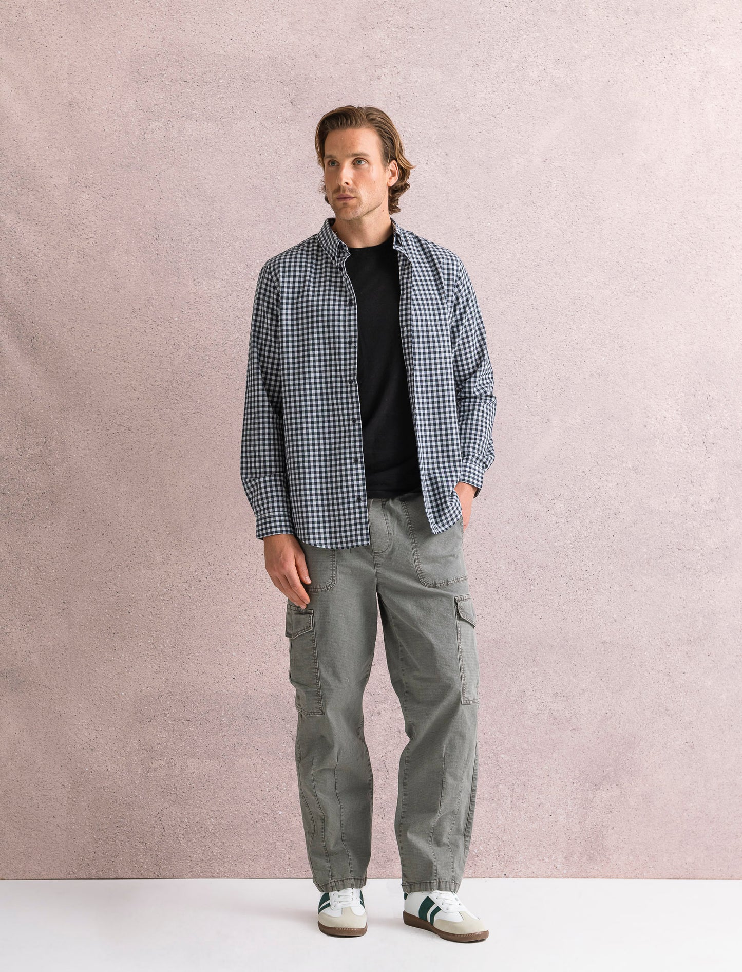 PANTALONI CARGO EXTRA LOOSE FIT - Grigio